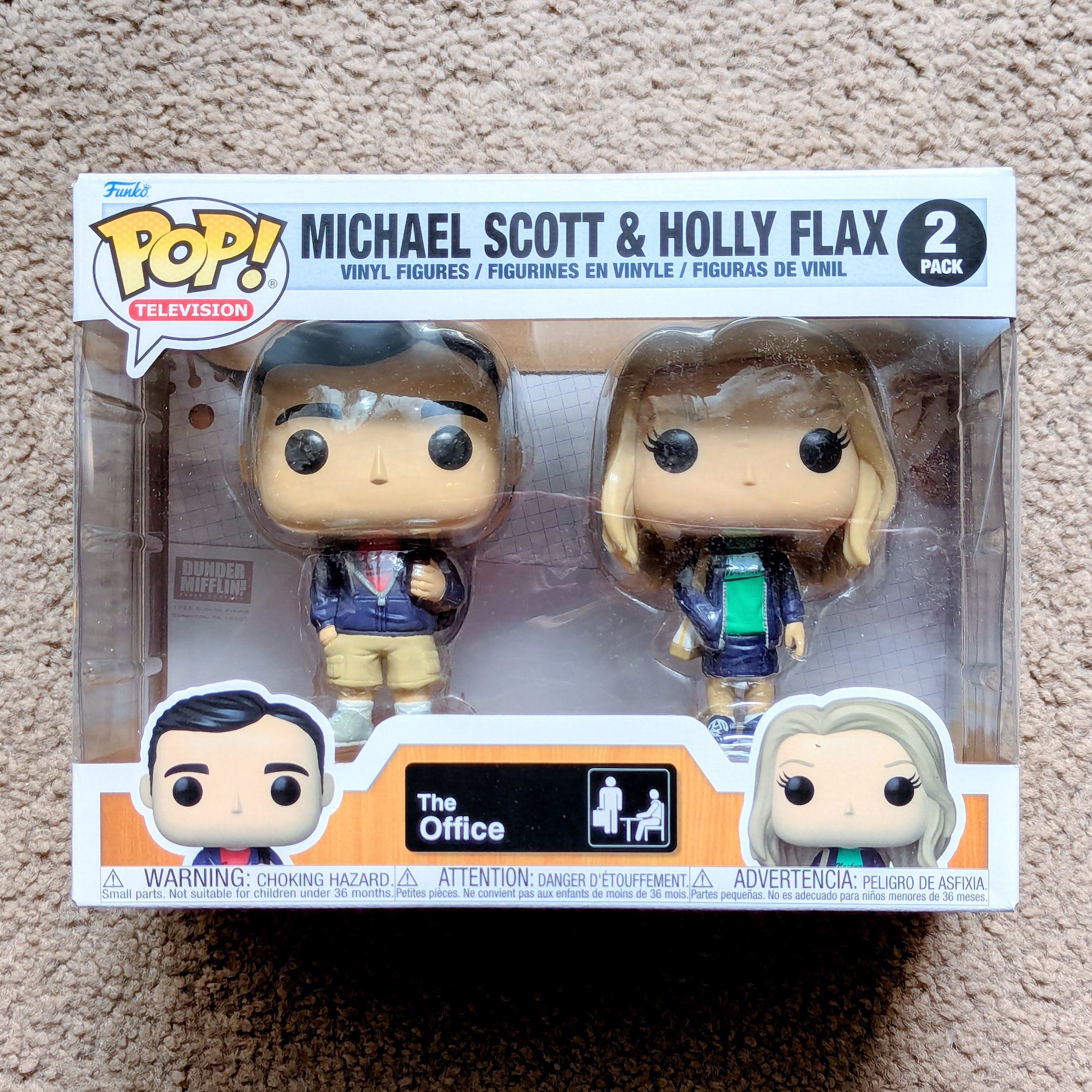 Funko POP! The Office Michael Scott & Holly Flax 2-Pack