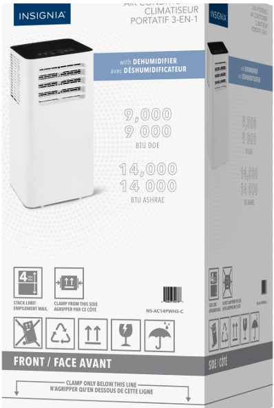 Insignia Portable Air Conditioner – 14,000 BTU - photo 3