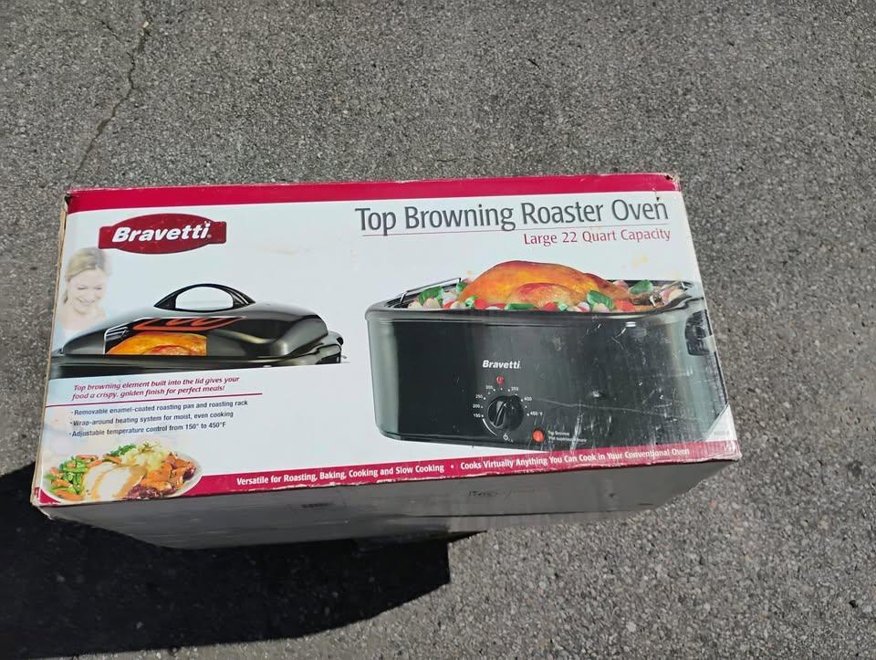 Bravetti Top Browning Roaster Oven