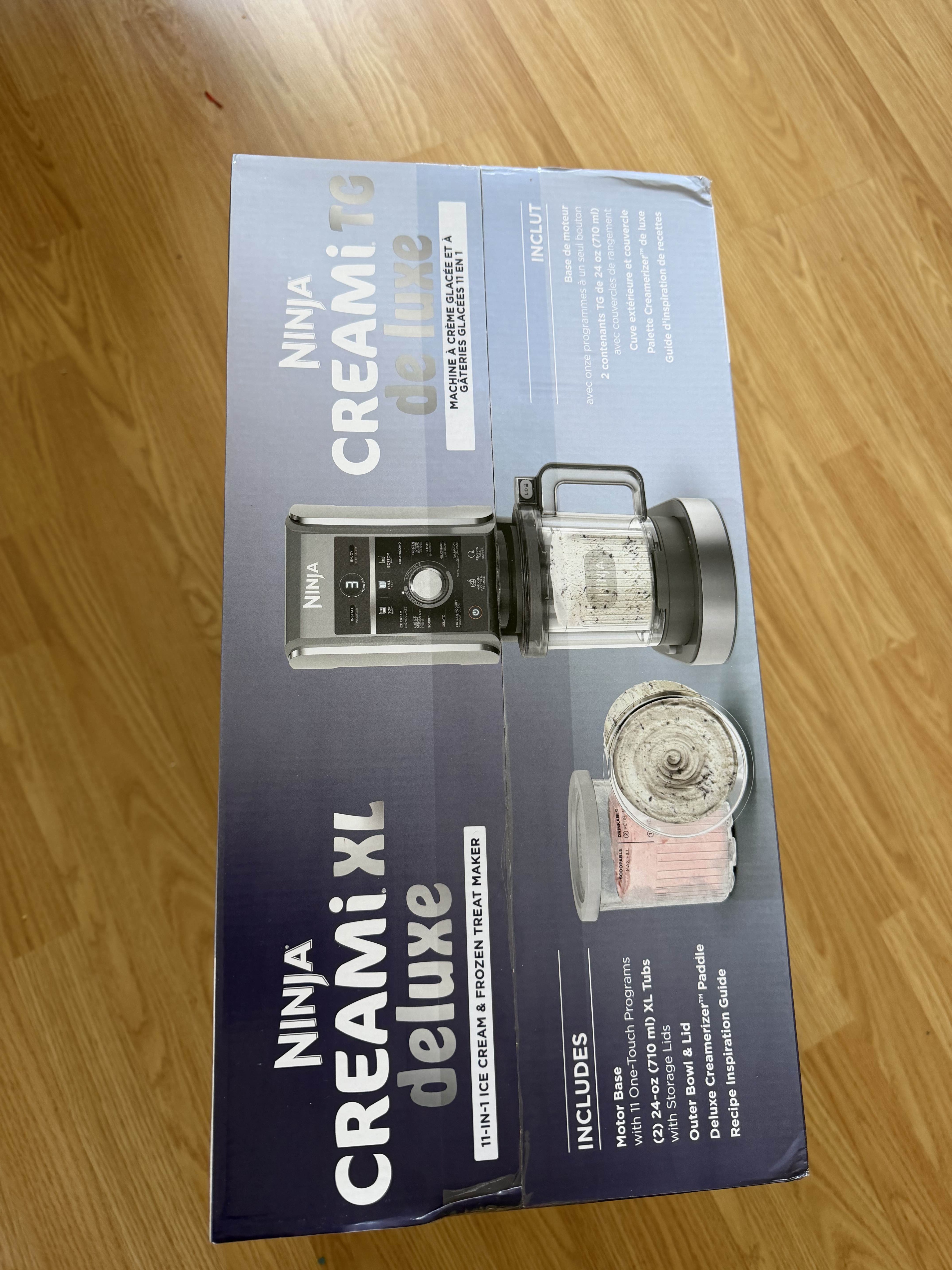 Ninja CREAMi XL Deluxe 11-in-1 Ice Cream Maker - photo 2