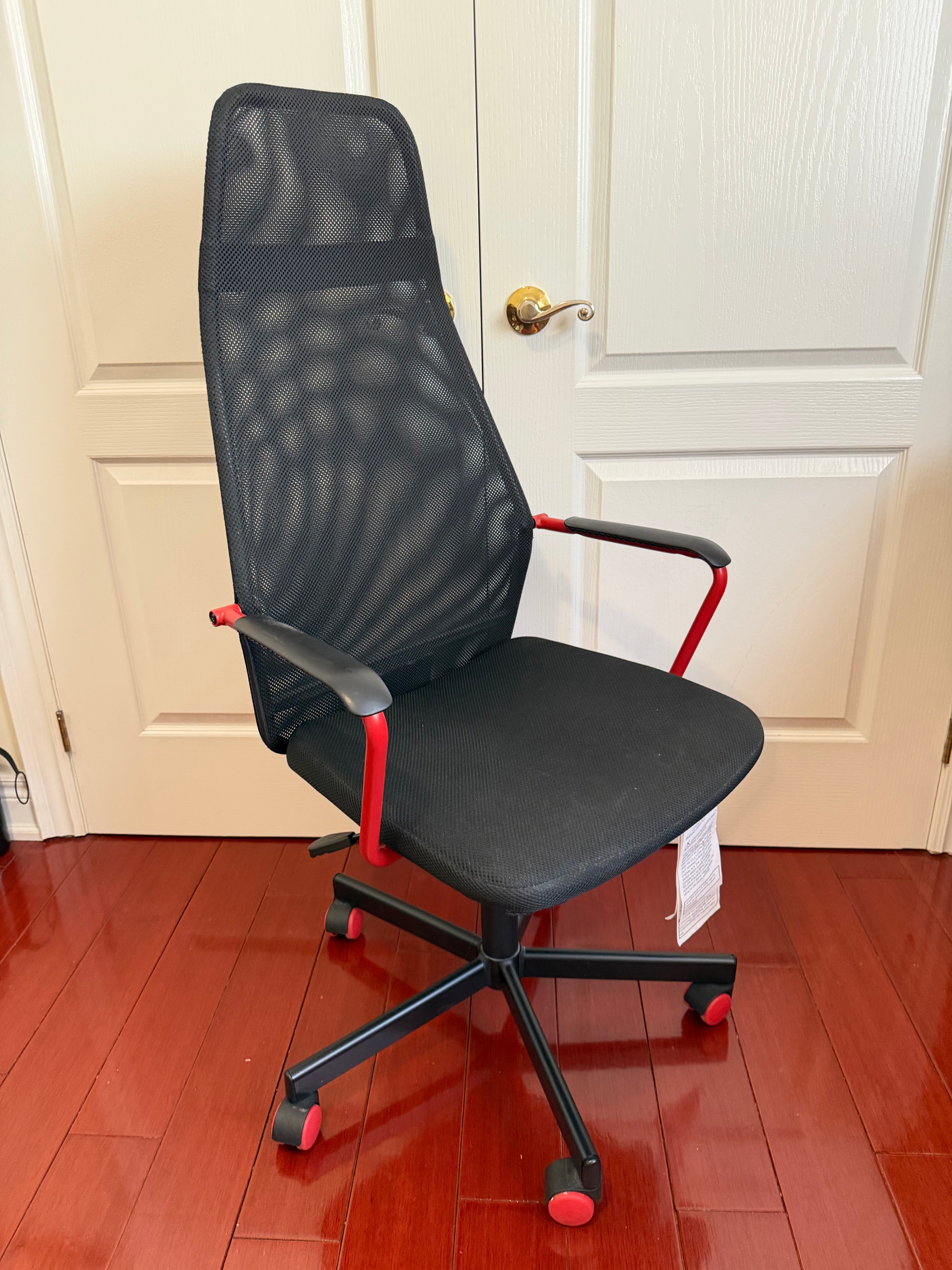 IKEA HUVUDSPELARE Gaming Chair – Black & Red - photo 2