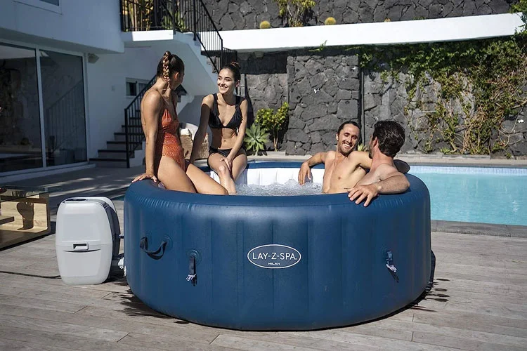SaluSpa Milan AirJet Plus Hot Tub – 4-6 Person Smart Spa - photo 5