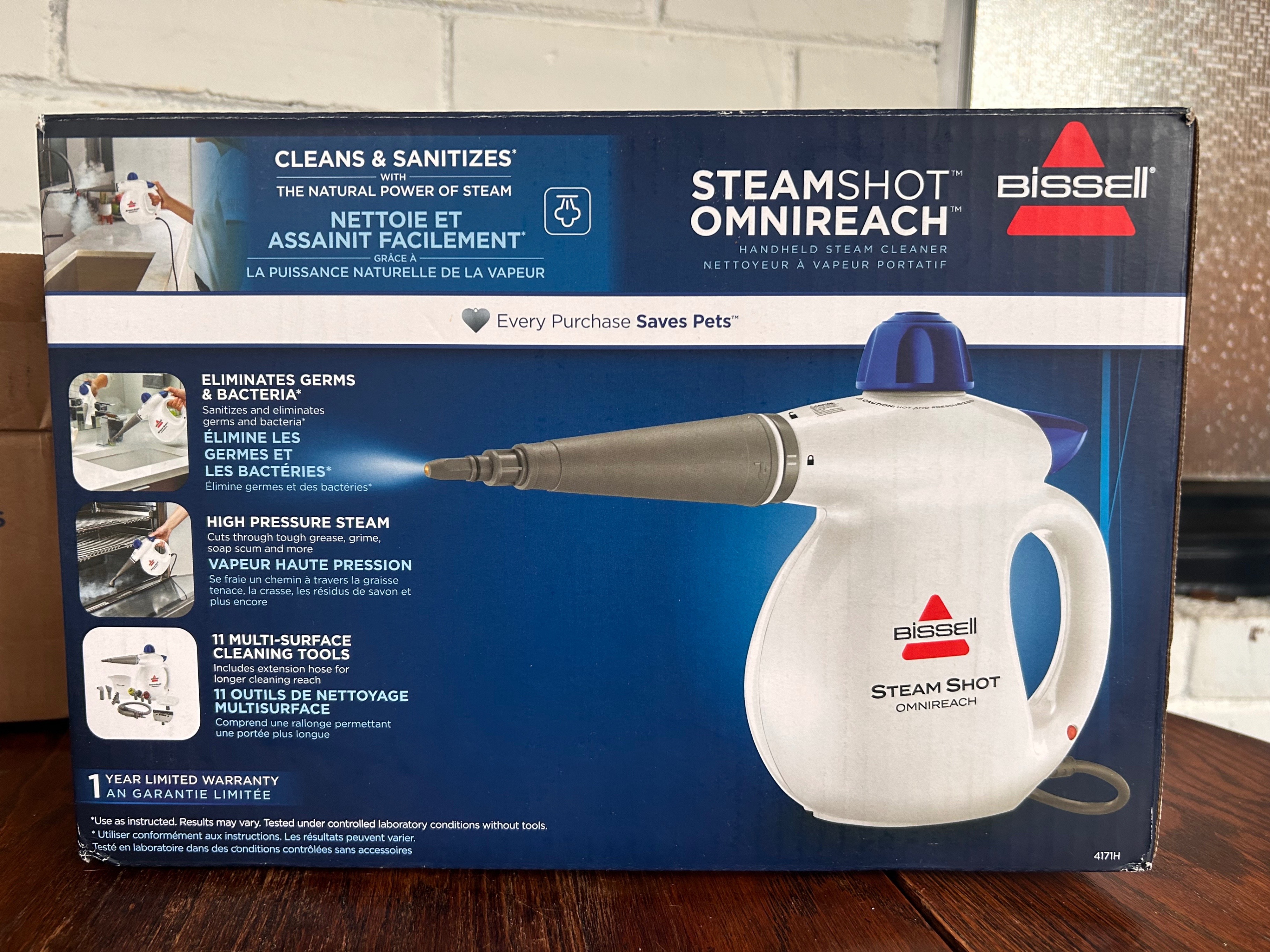 Bissell Steam Shot OmniReach Handheld Steam Cleaner - photo 2