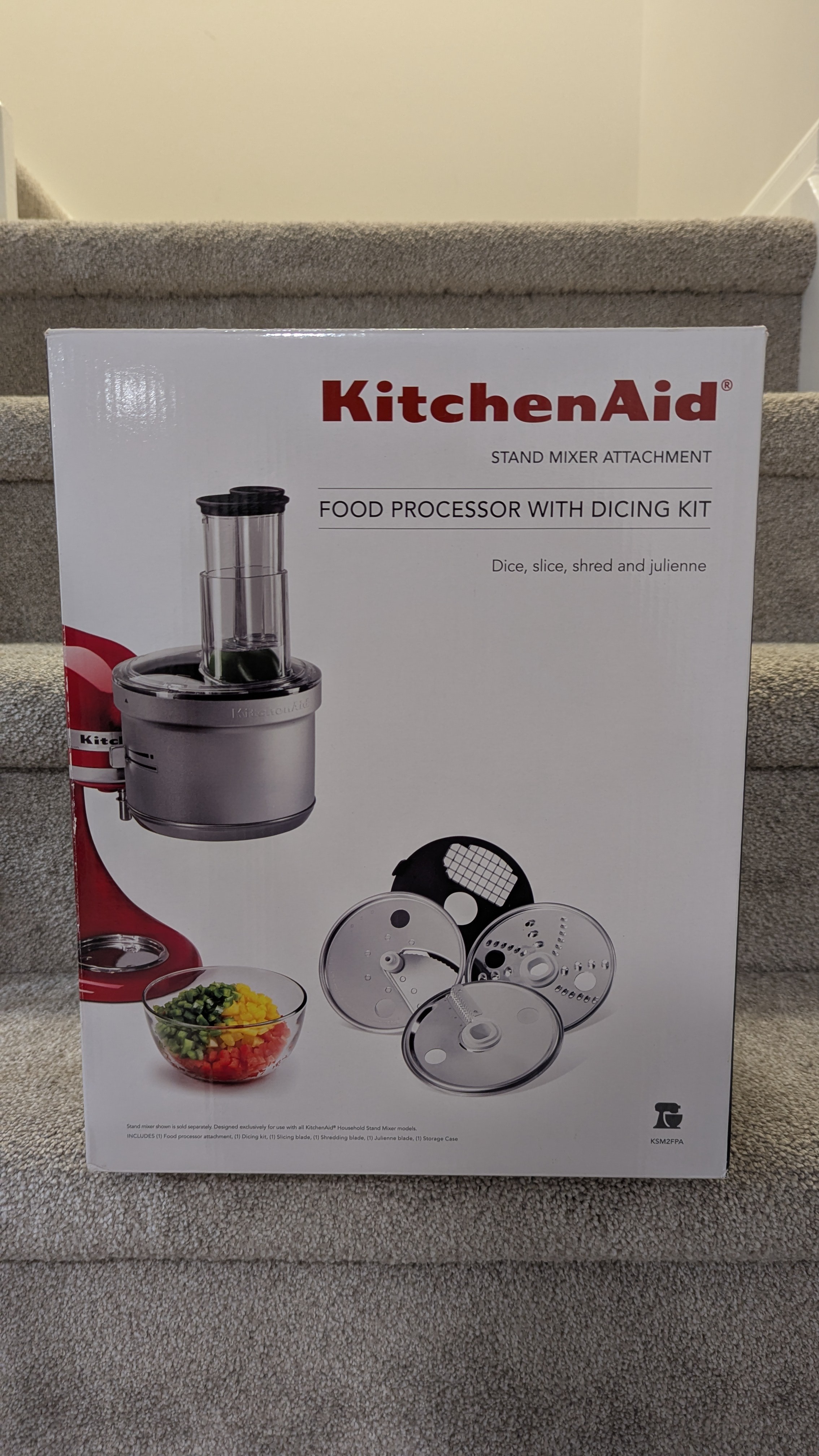 KitchenAid® Stand Mixer Attachment - Food Prcoessor Dicing Kit