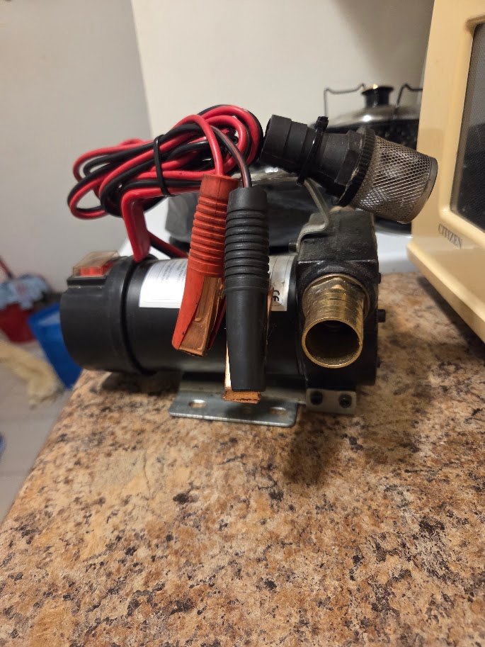 12V DC Fuel Transfer Pump – Like New - photo 3