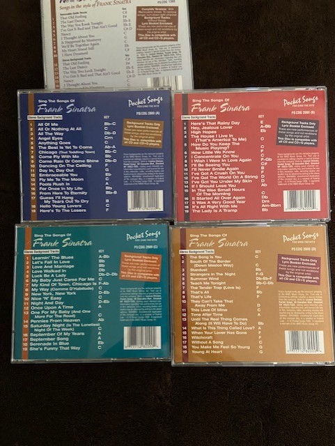 Pocket Songs Karaoke 5 CDG Frank Sinatra Collection - photo 2