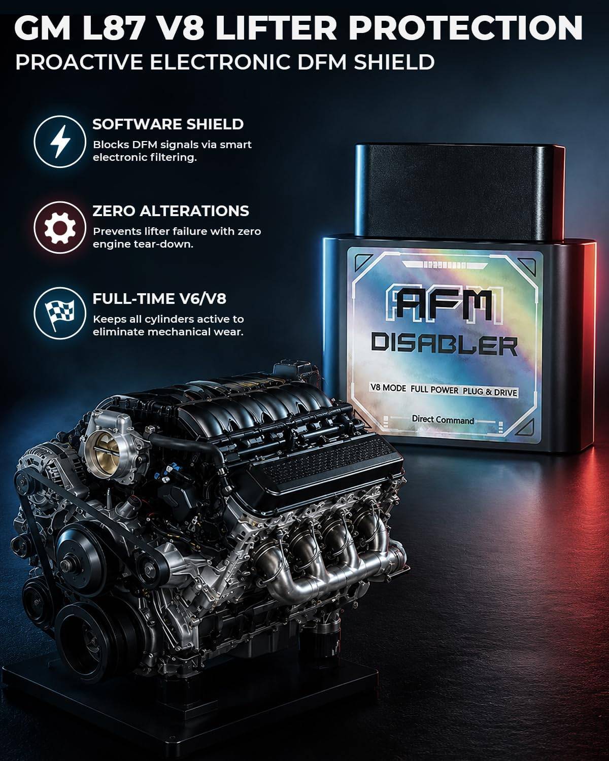 GM Trucks/SUVs AFM/DFM Disabler Gen2 OBD2 - photo 5