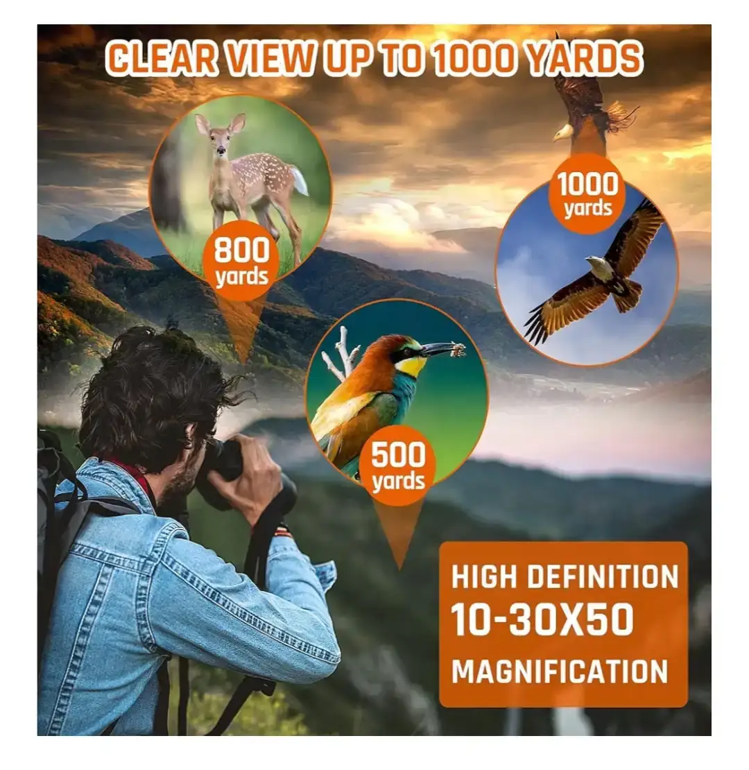 Sogries 10-30x50 Zoom Binoculars - photo 5