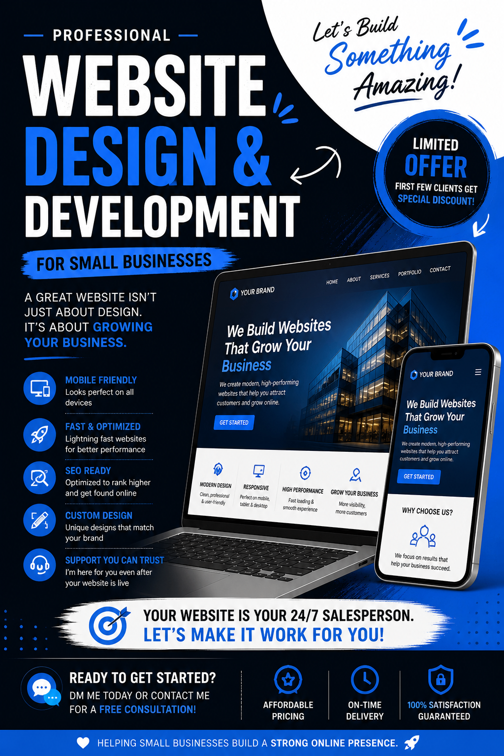 Professional Website Design & Development for Small Businesses