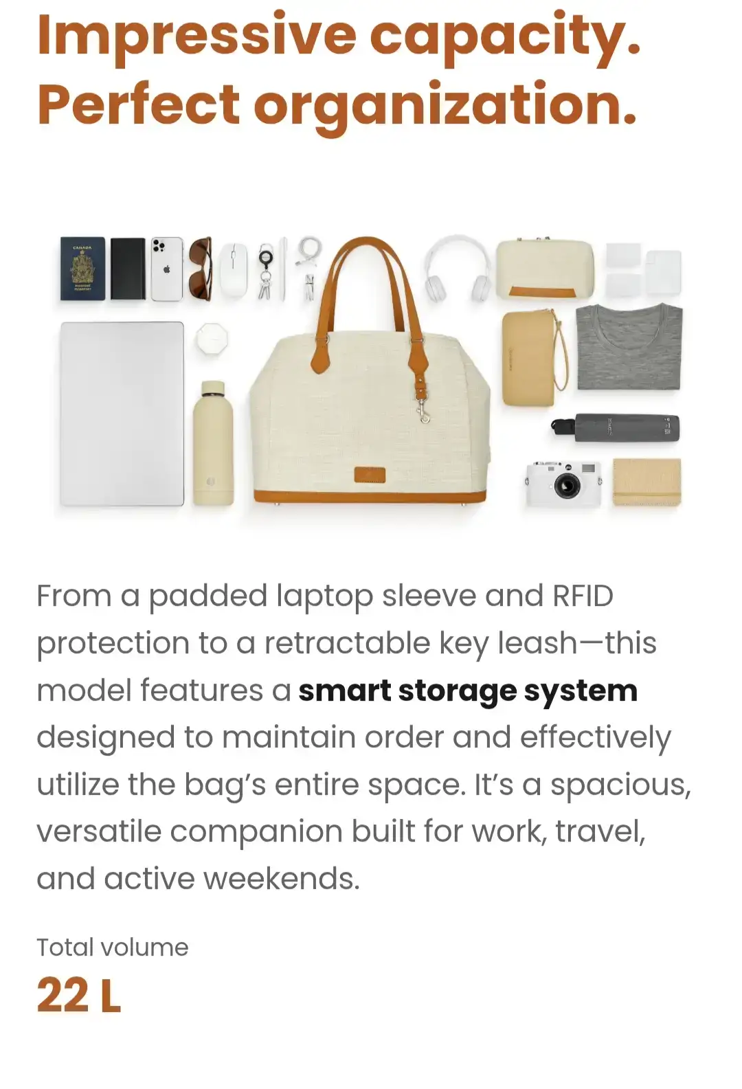 Nordace Siena Pro Tote Bag Grande - photo 2