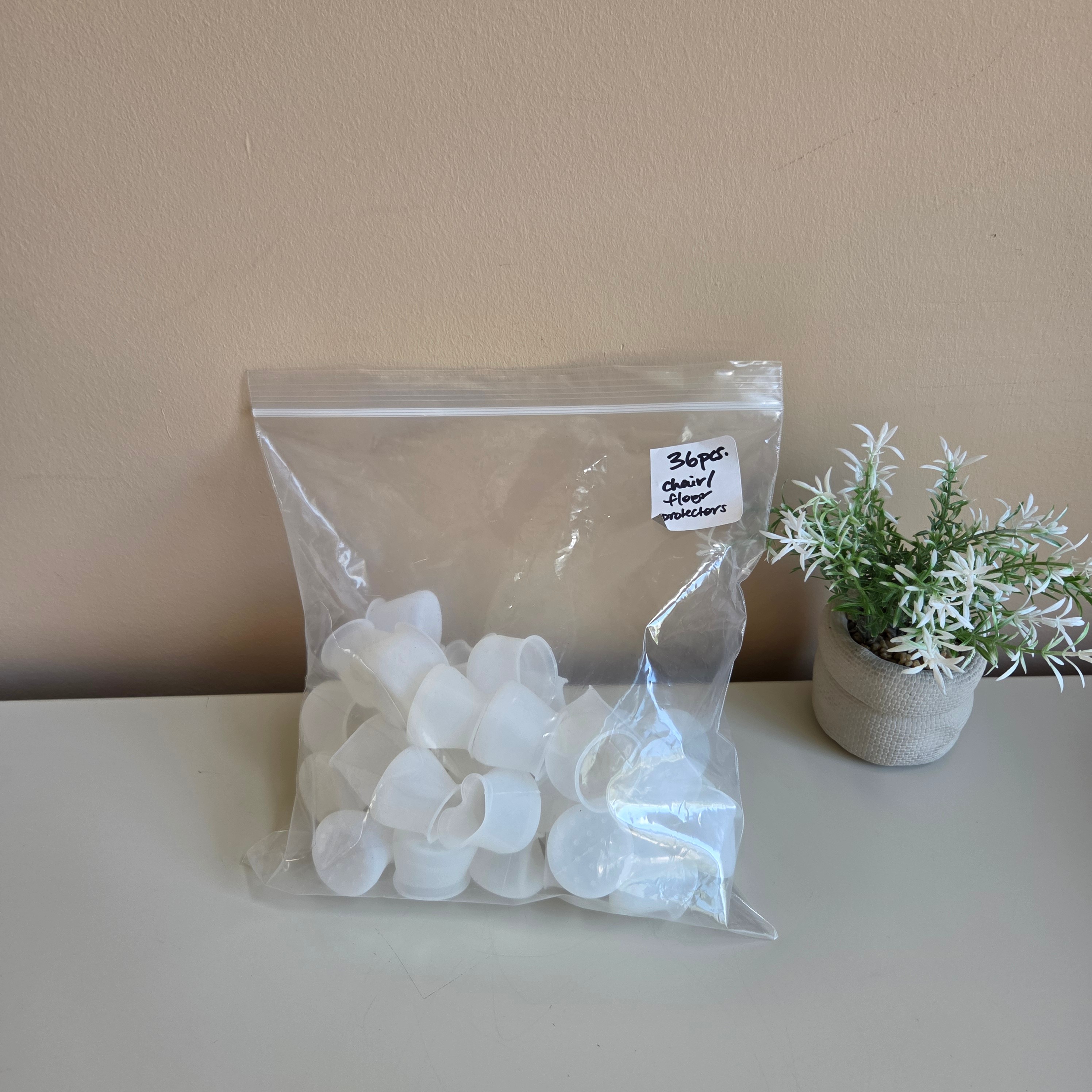 Floor Protectors - 36 Rubber Floor Protectors - Pre-Loved! 🪑