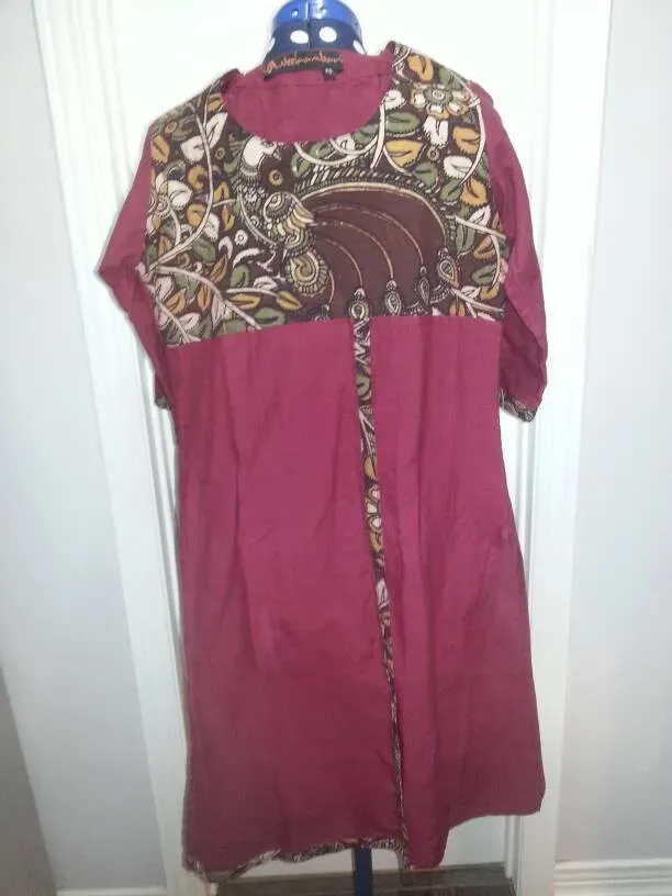 Neelaambari Indian Cotton Patterned Dress/Shirt - photo 3