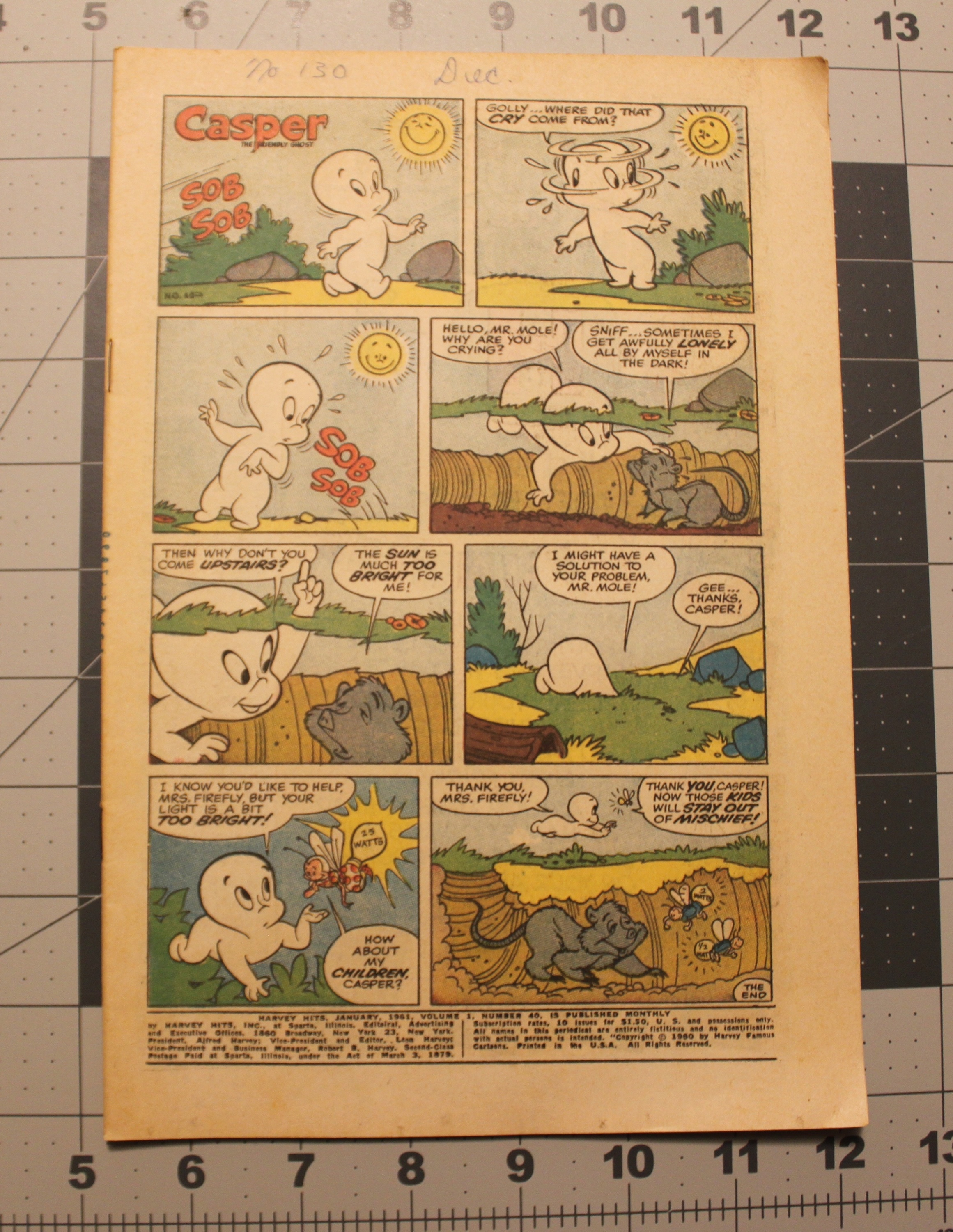 Harvey Hits #40 Harvey Comics January 1961 Comic Book
