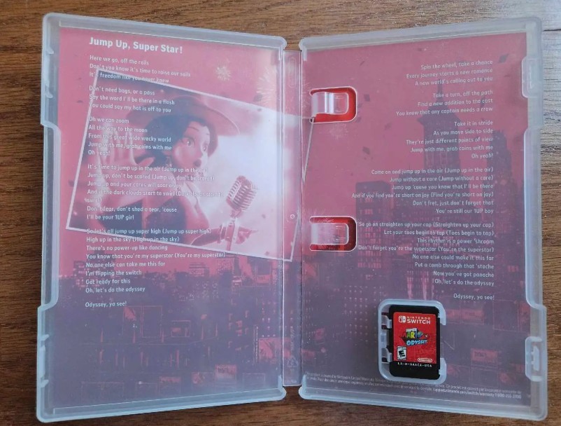 Super Mario Odyssey – Nintendo Switch – Excellent Condition - photo 2
