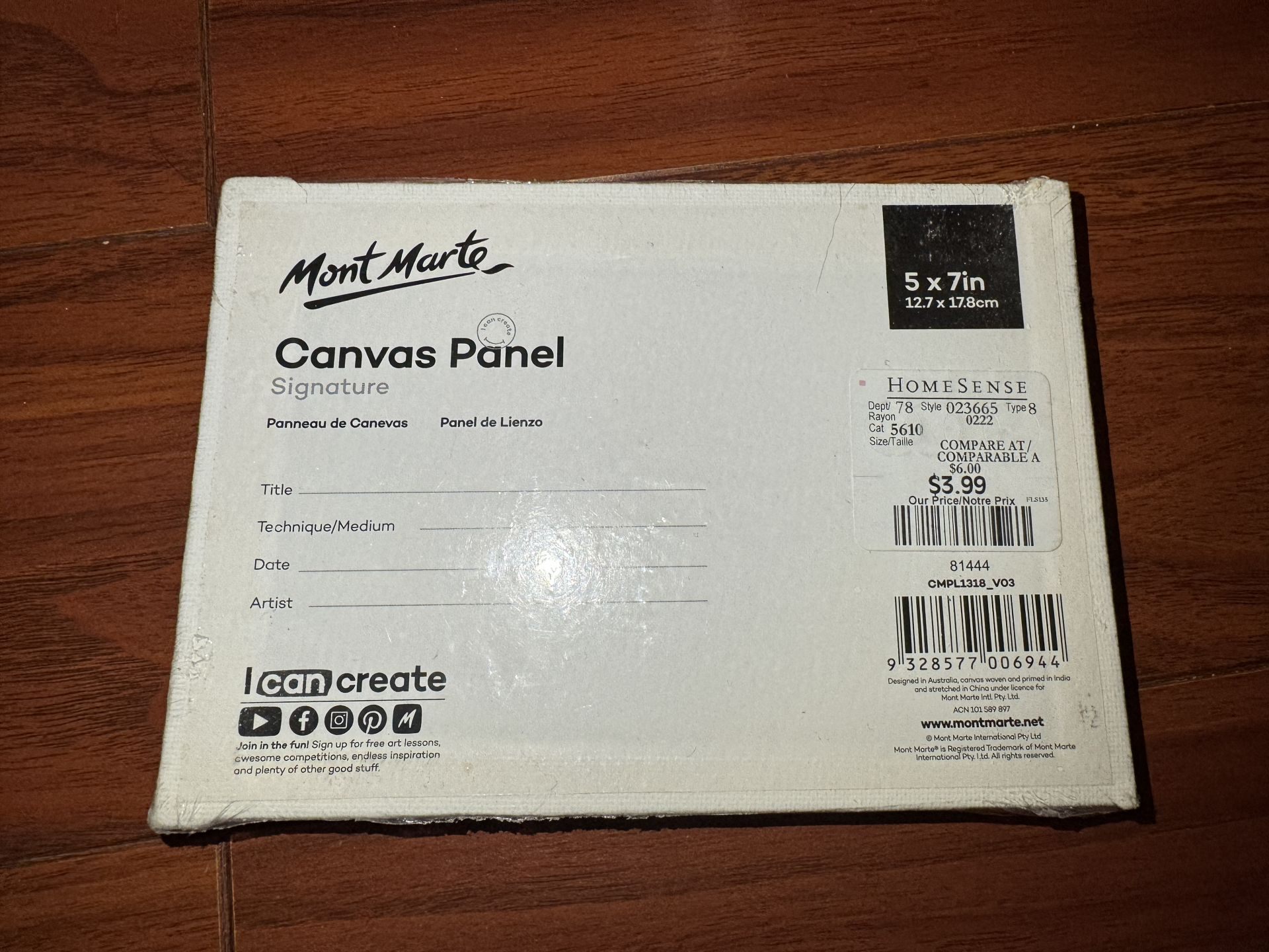 Mont Marte Signature Canvas Panels 5 x 7in - photo 2