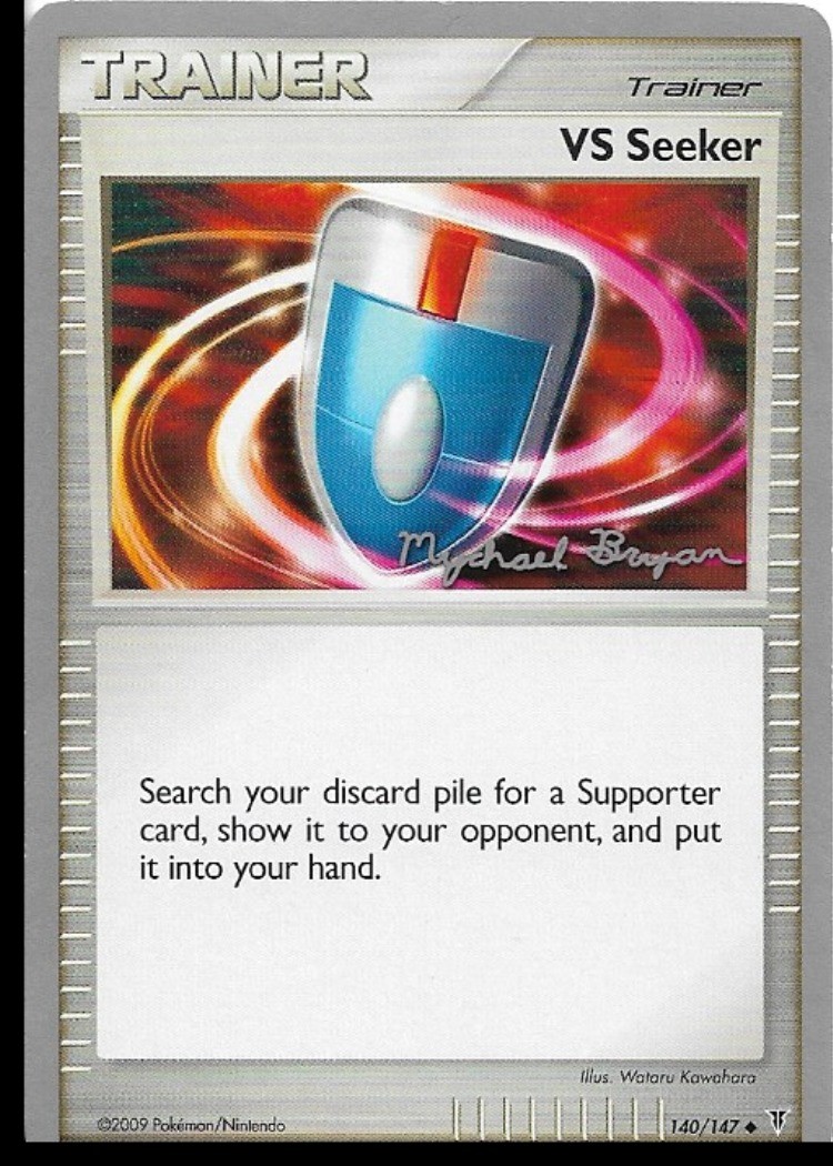 Pokemon VS Seeker 140/147 World Championships 2010 Deck LP