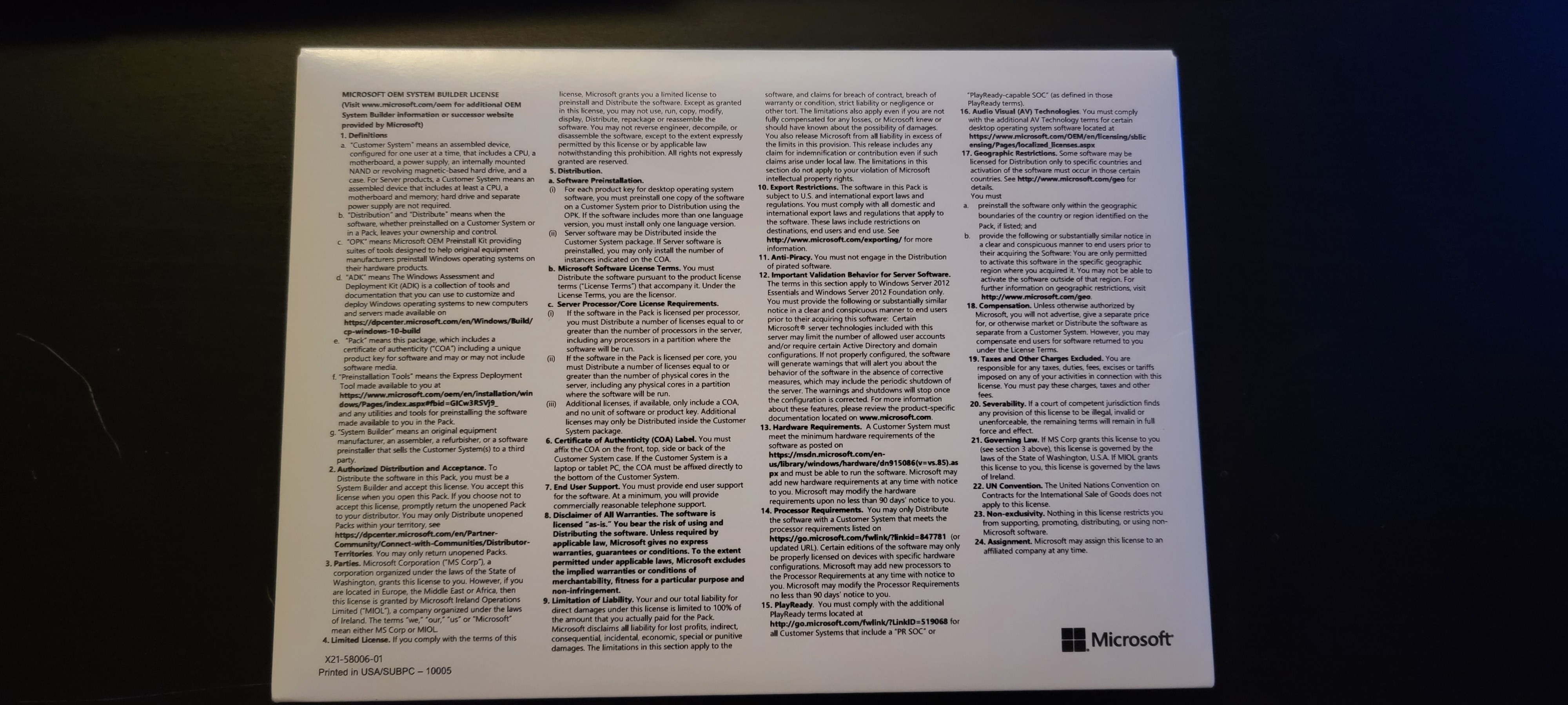 Windows 10 Pro Full OEM Version License - photo 4