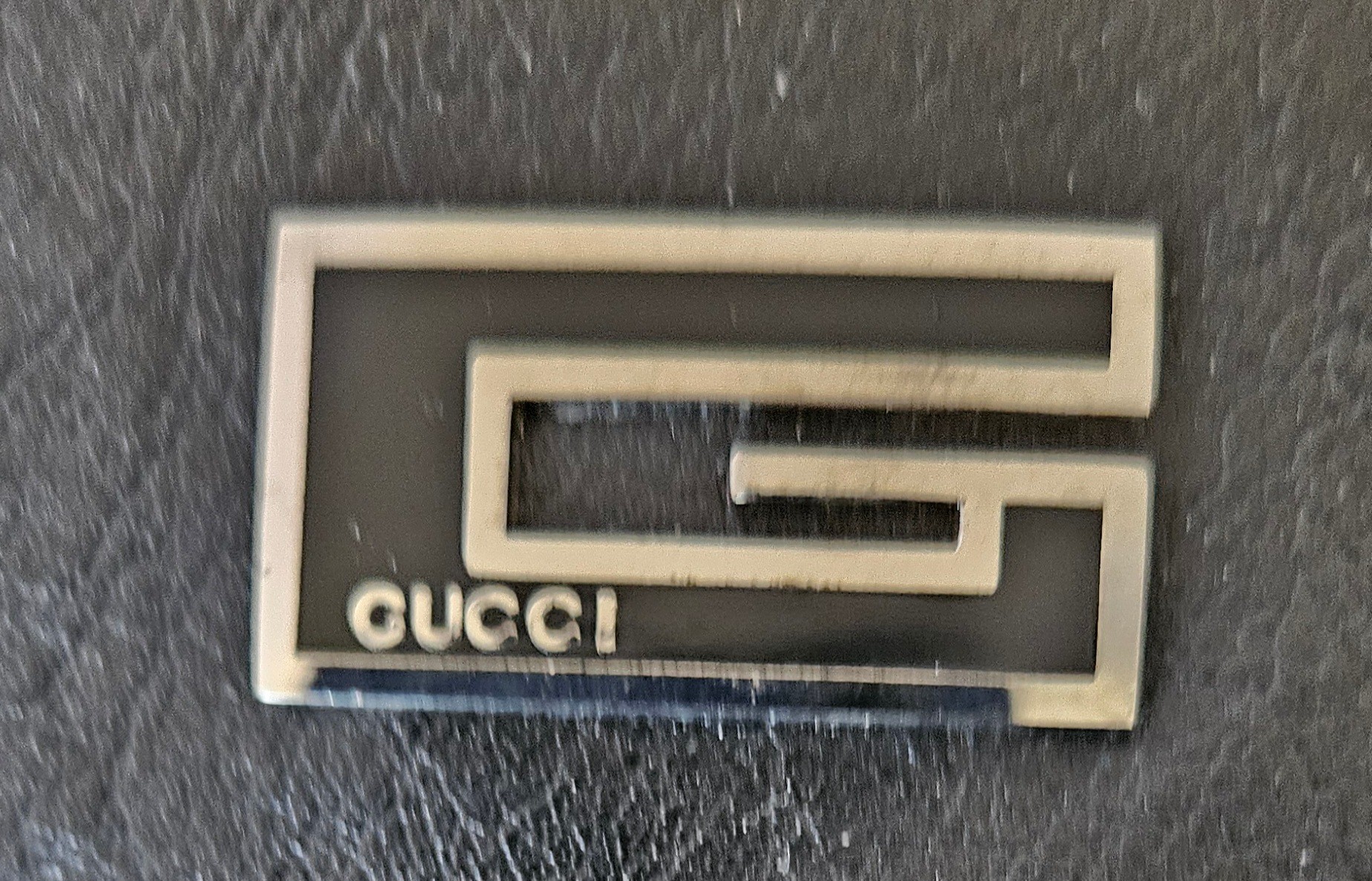 GUCCI LEATHER BAG (BLACK)