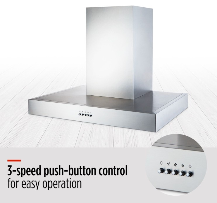 MASTER Chef Modern T-Style Range Hood - photo 3