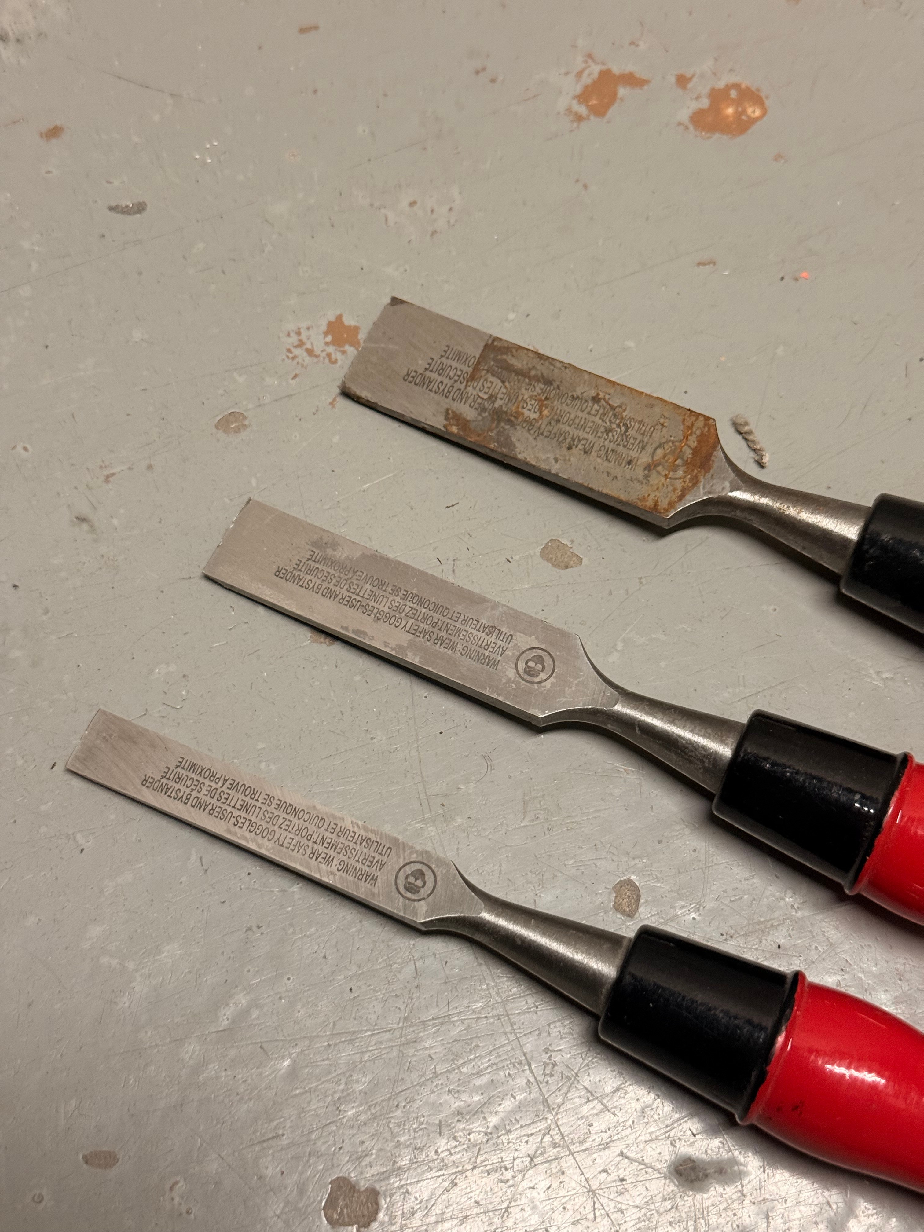 Husky Wood Chisels (Set of 3) - photo 3