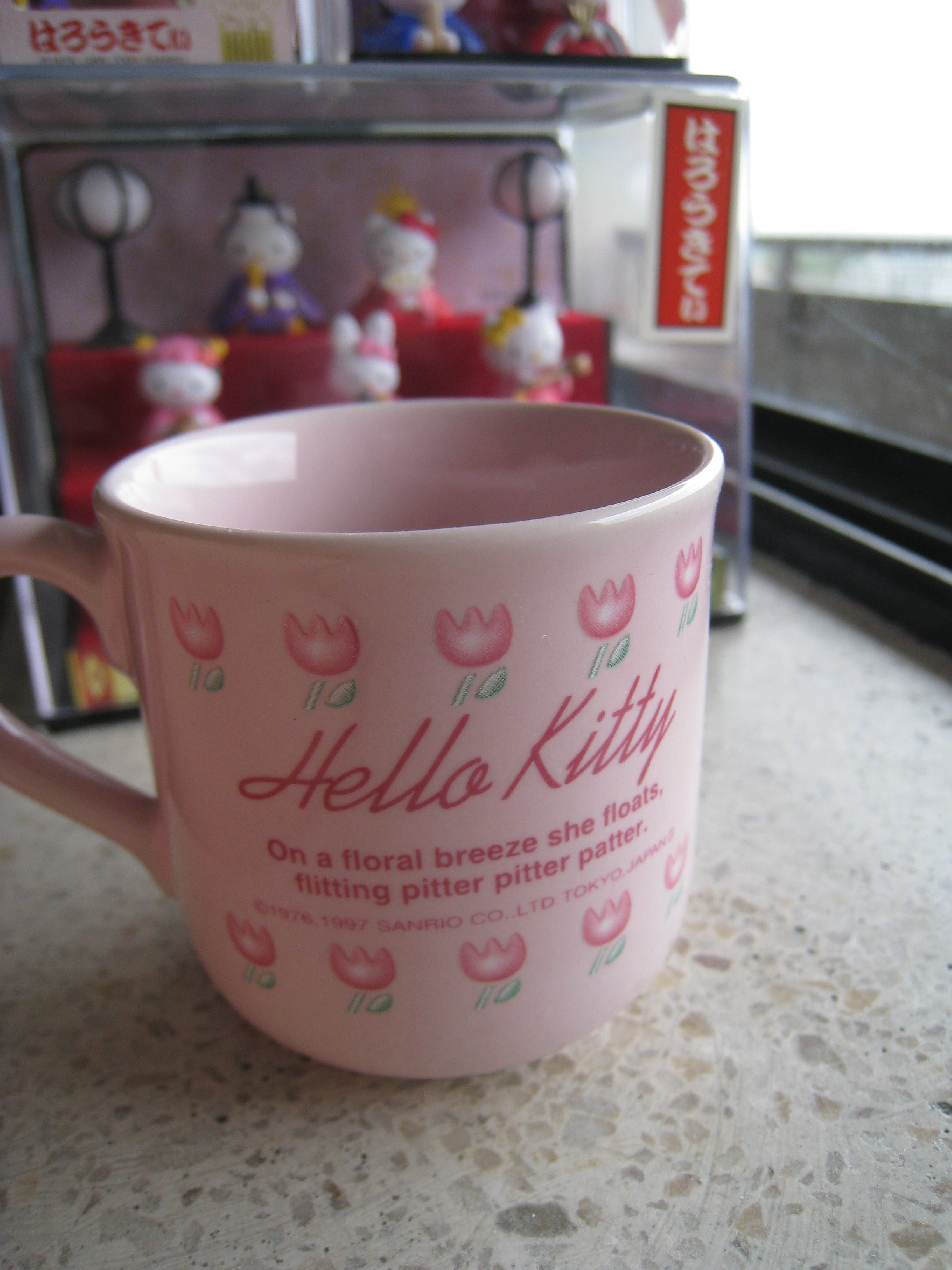 Vintage 1997 Hello Kitty Angel Wings mini mug Sanrio - photo 2