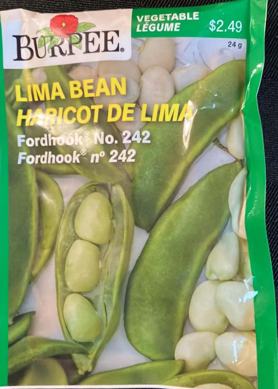 Lima Bean Seeds