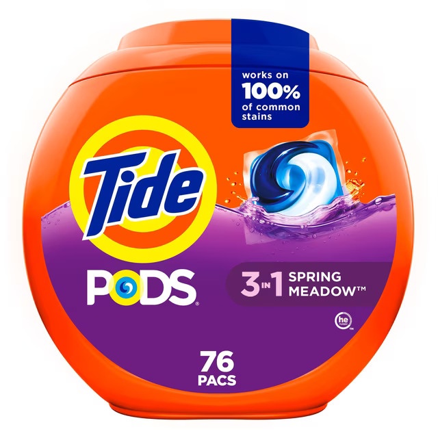 PACK of 2: Tide PODS Laundry Detergent, Spring Meadow Scent