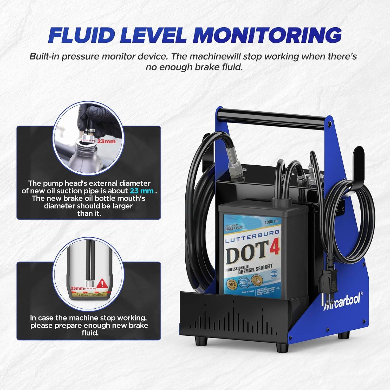 MRCARTOOL F109 Automatic Brake Bleeder - photo 5
