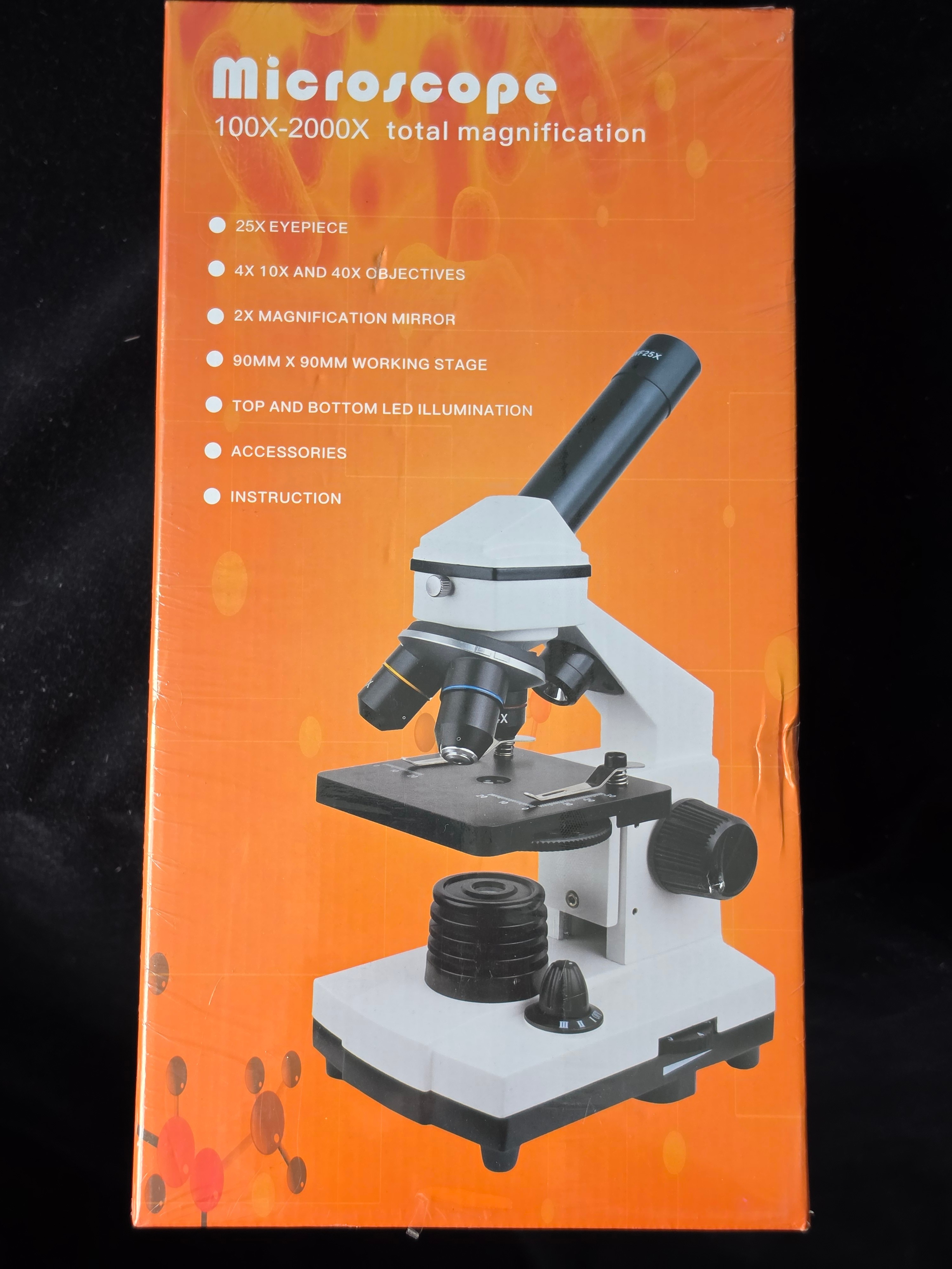 Back to school special. Microscope 100X-2000X.