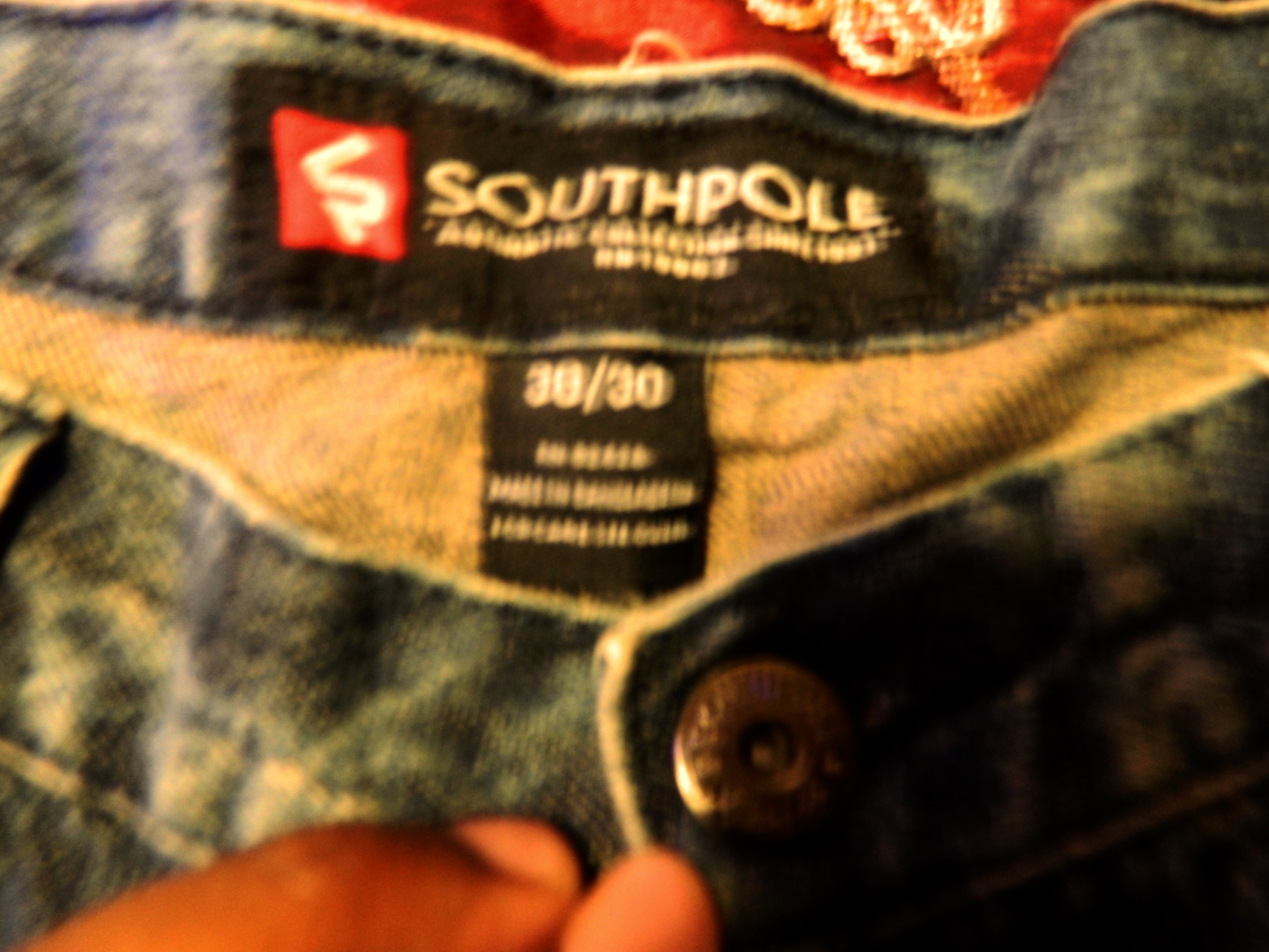 Southpole Mens Distressed ripped Vintage Slim Denim Jeans 30x30 - photo 3