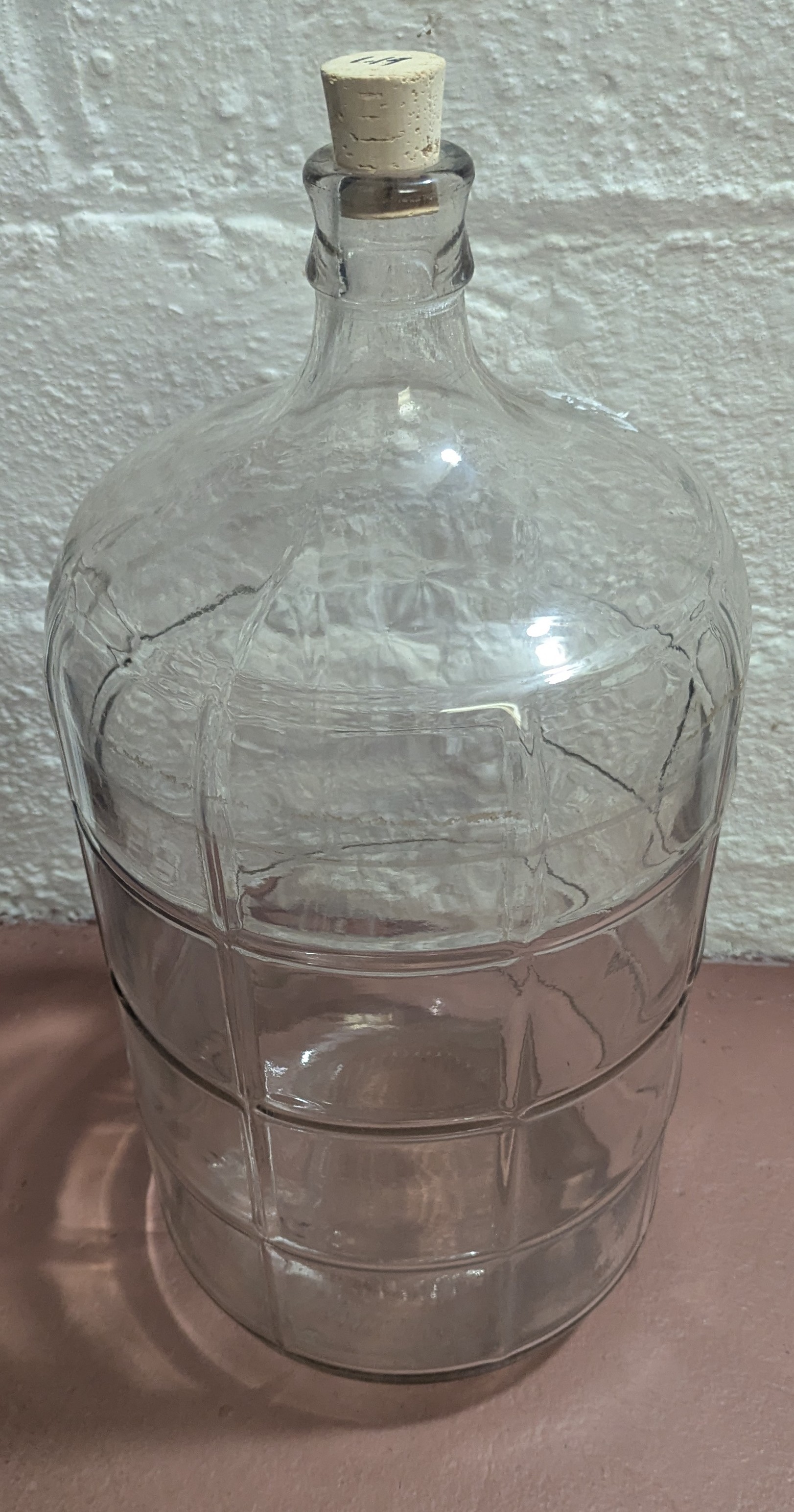 6 Gallon Glass Carboy made in Italy