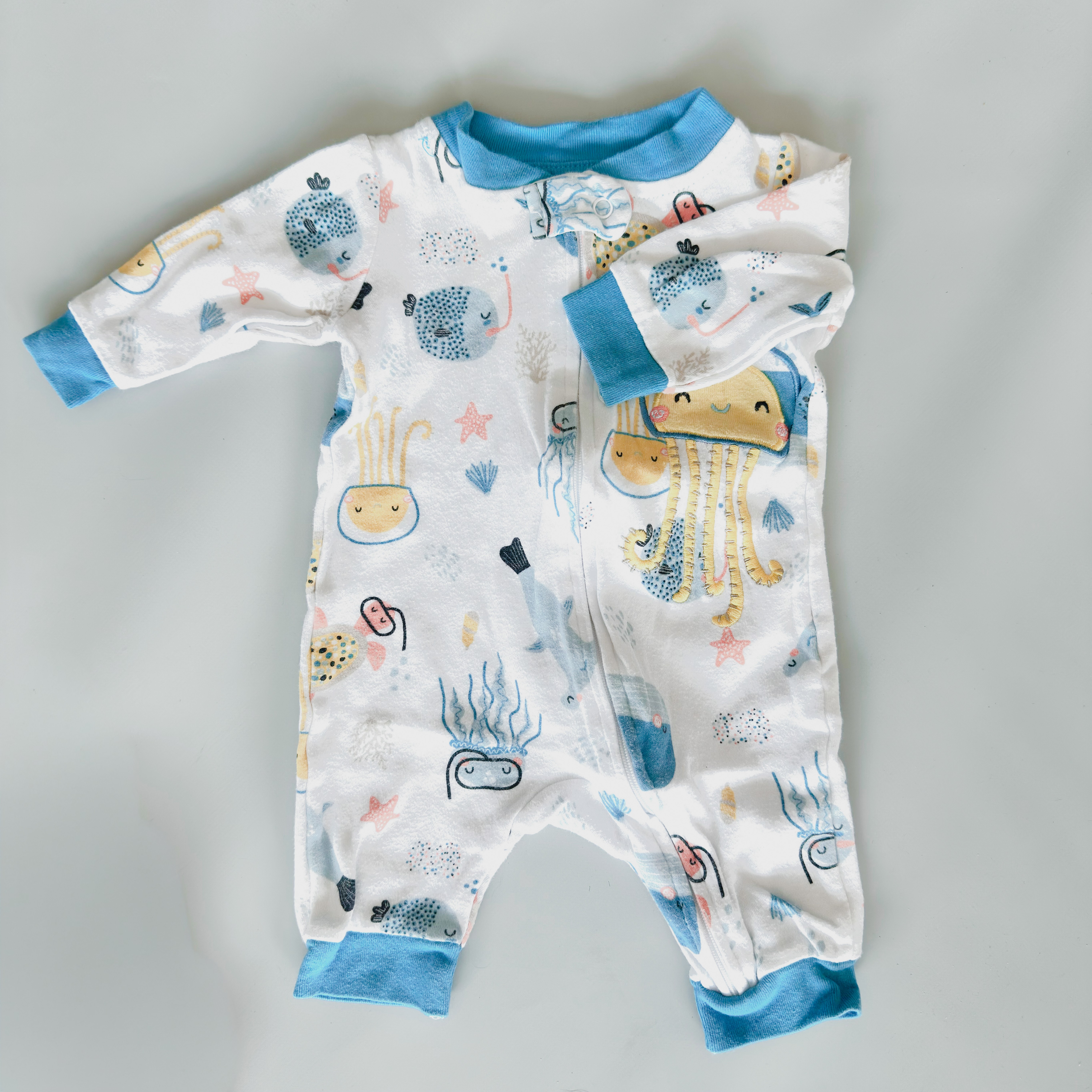 Baby Boy Jumpsuits Bundle - 0-3 and 3-6 Months - photo 4