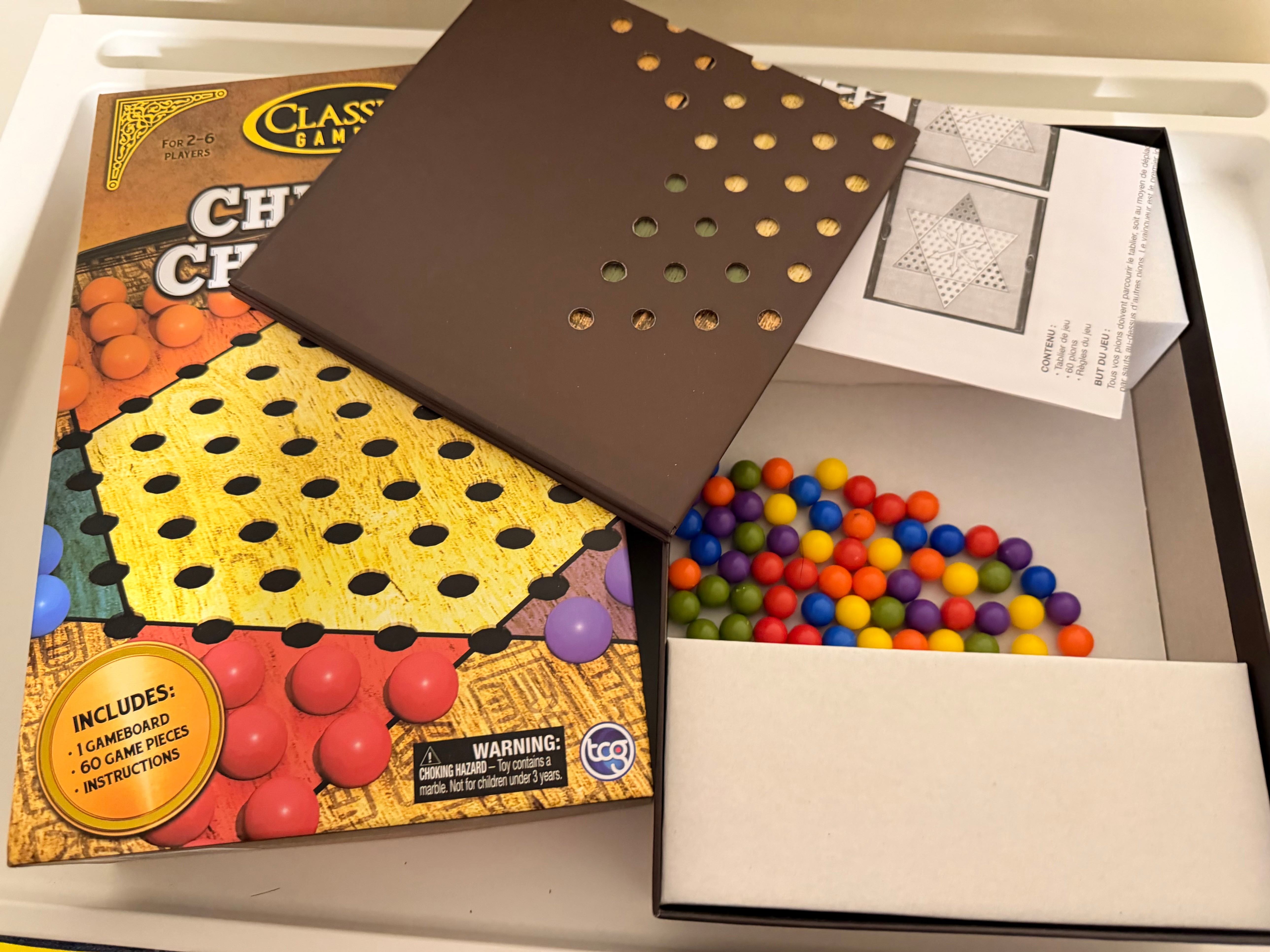 Classic Games Chinese Checkers Board Game – 2–6 Players - photo 2