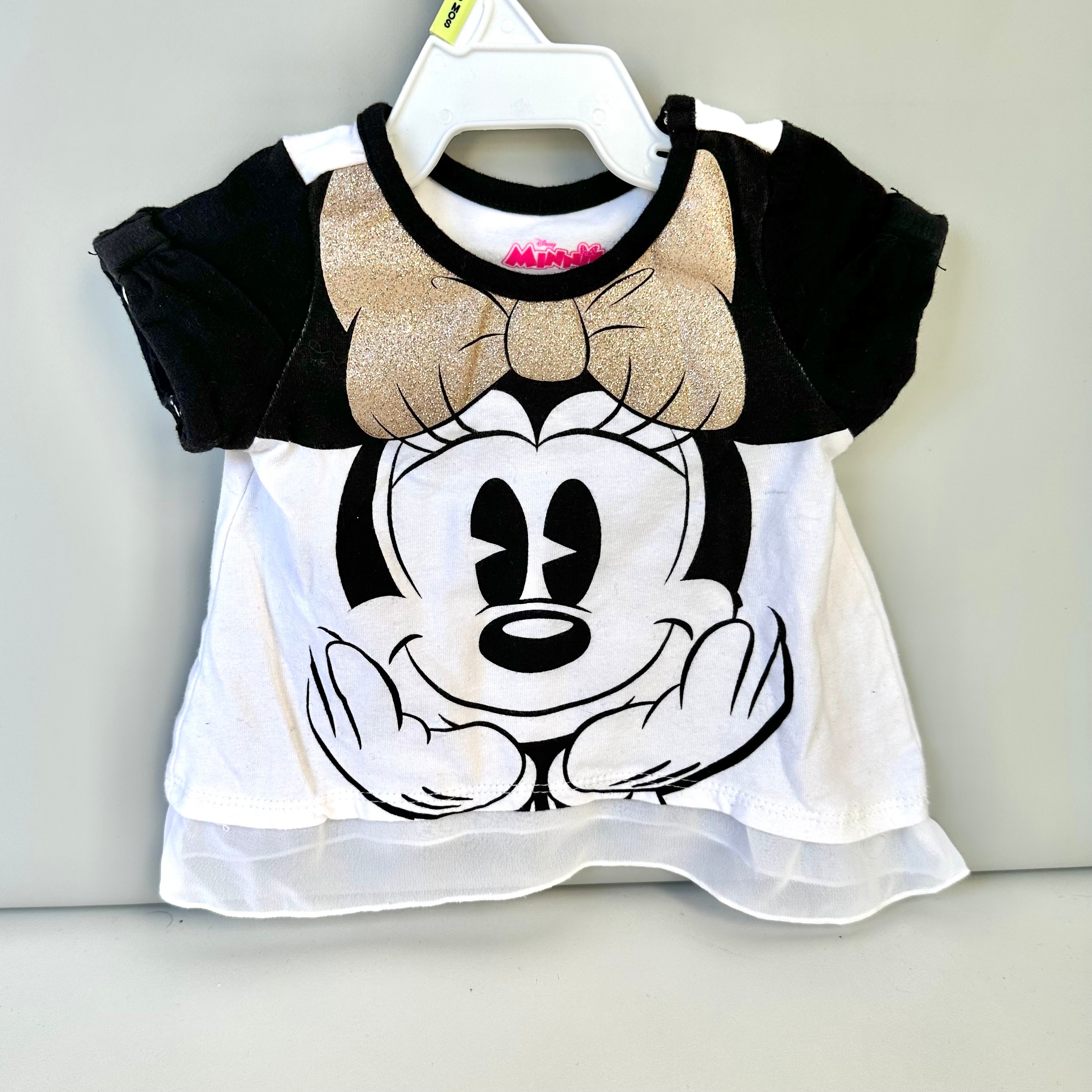 Baby Girl Minnie Mouse Dress - 0-3 Months