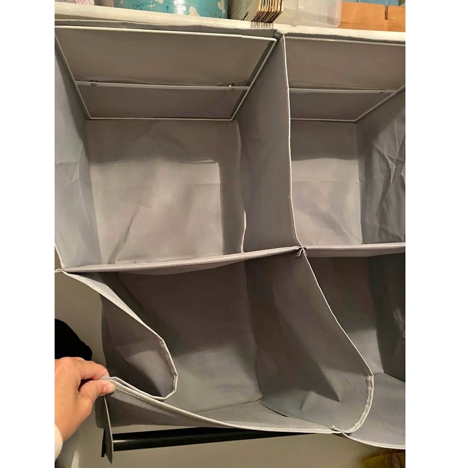 4-Shelf Hanging Closet Organizers Сlothes Hanger Rod Storage