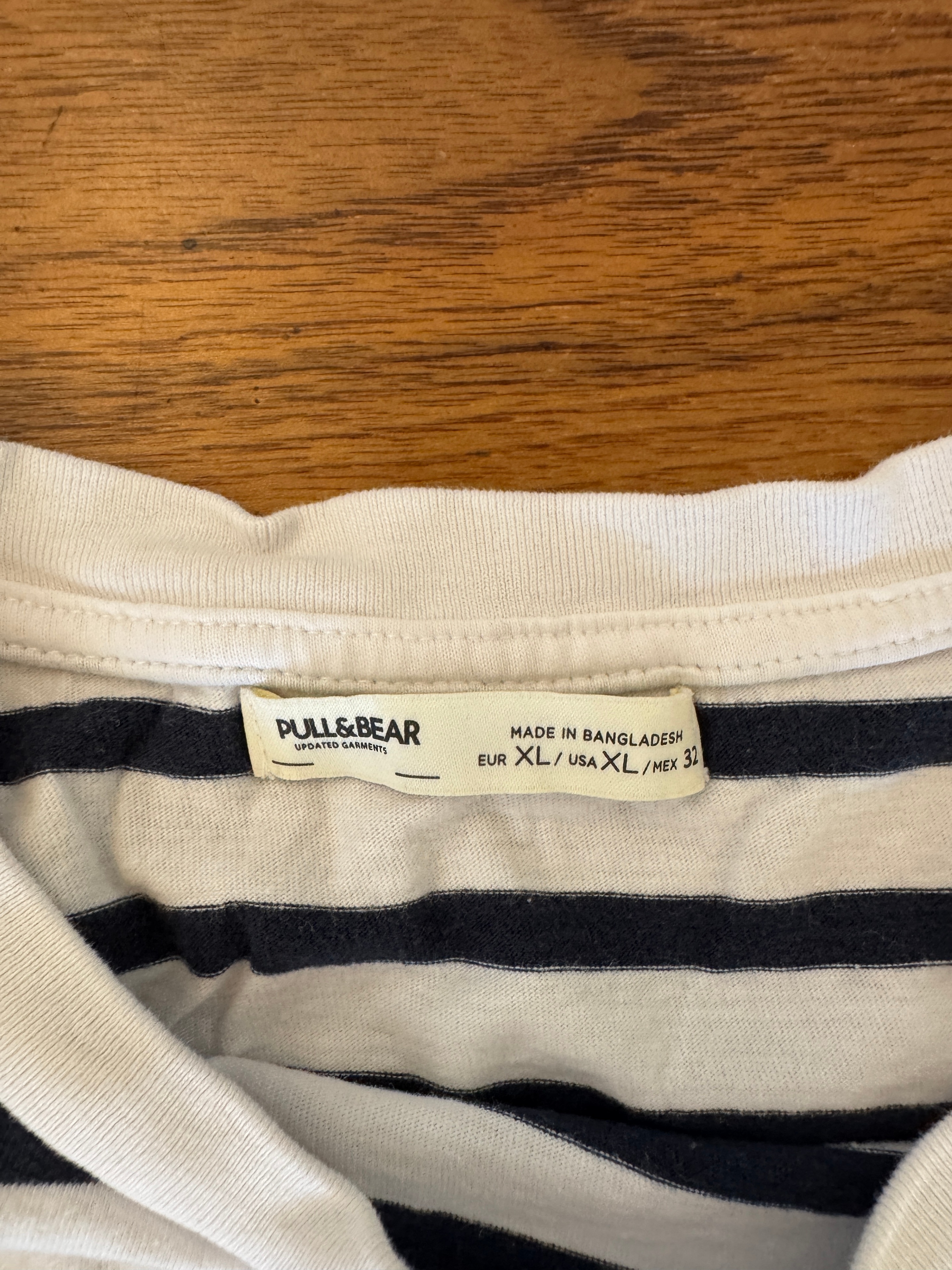 Black and White Striped T-Shirt - photo 3