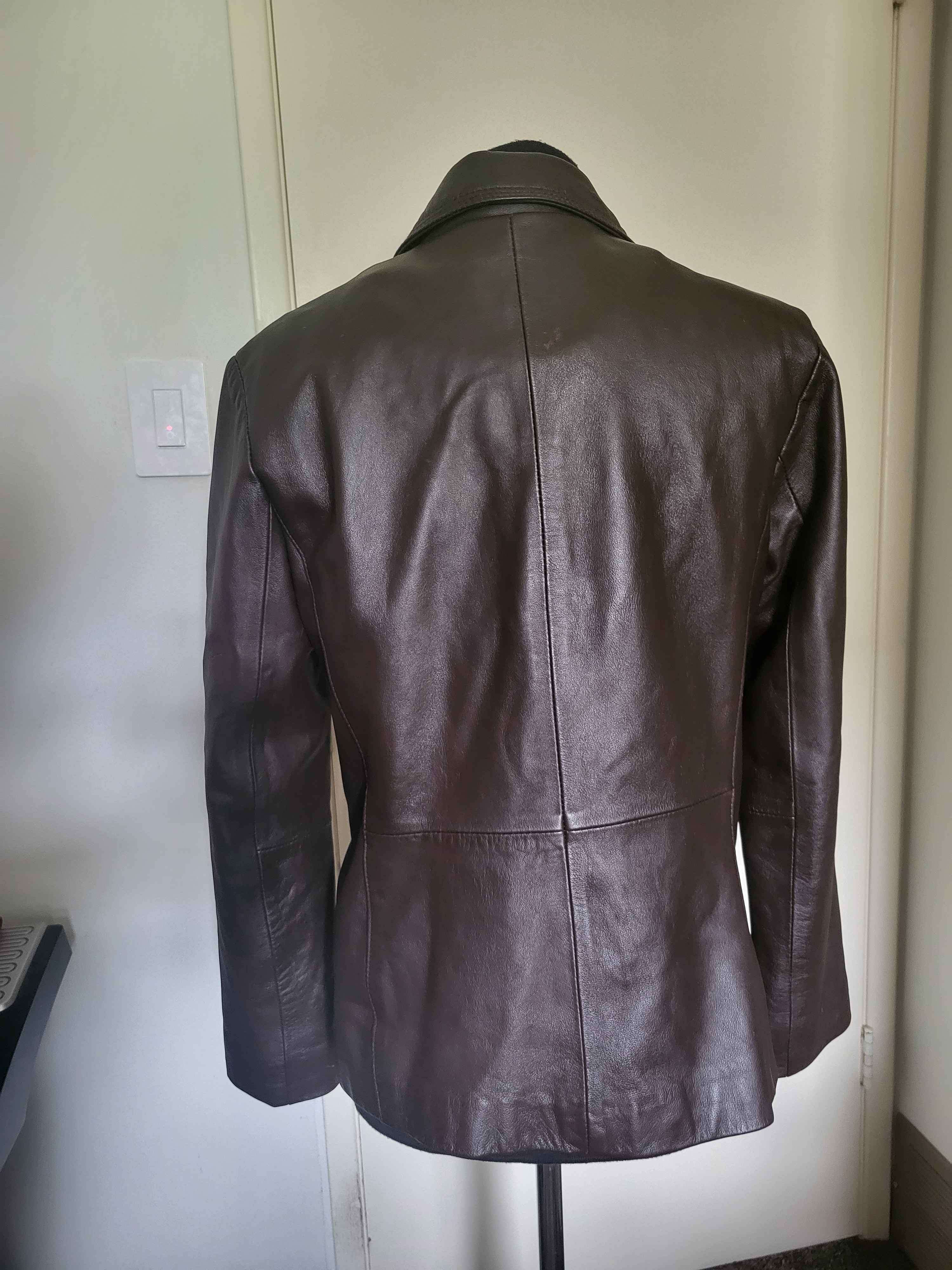 Brown Ladies Leather Jacket - photo 2