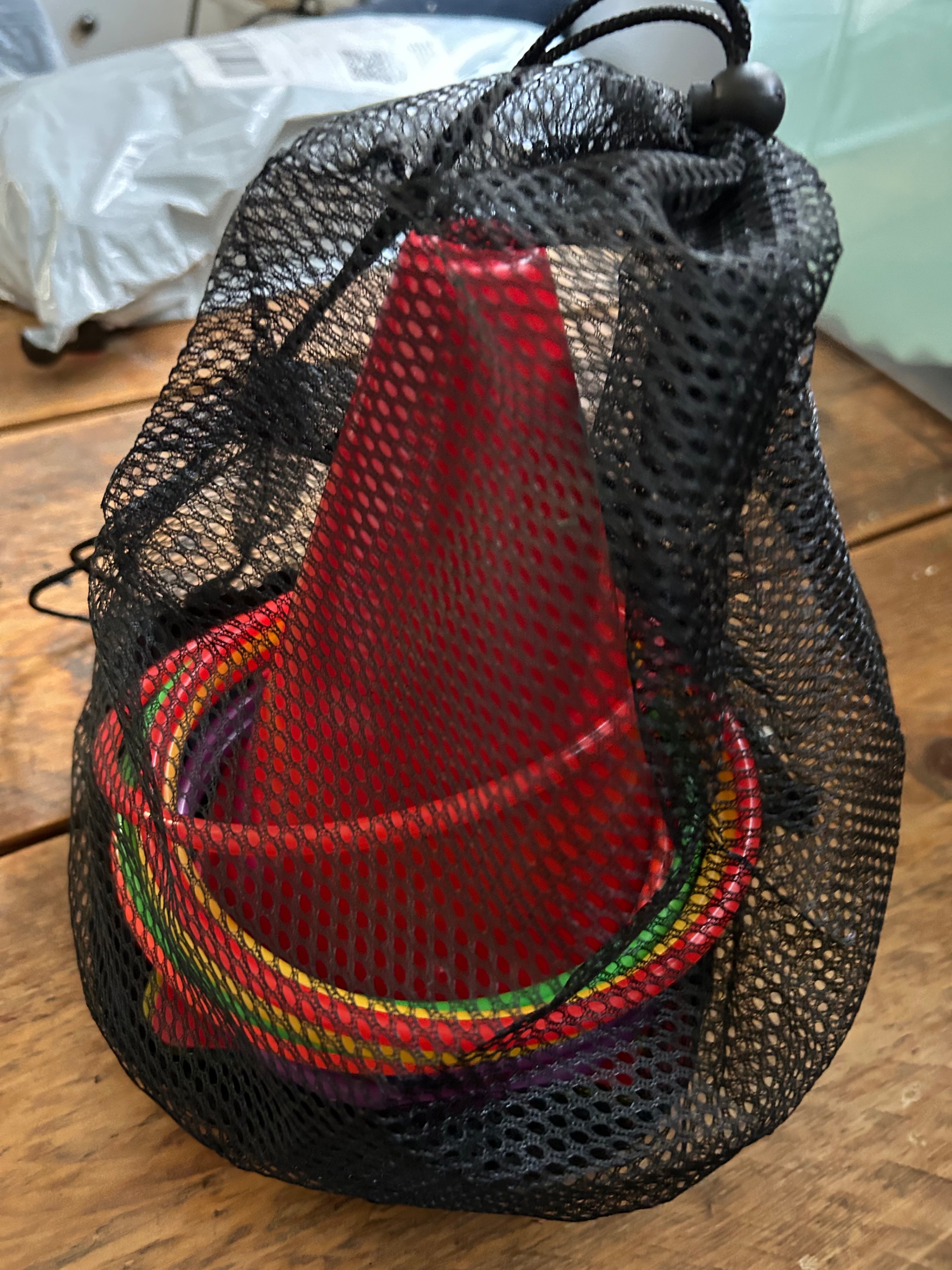 Ring Toss Game - 6 Pylons, 10 Rings, Carrying Bag - photo 3