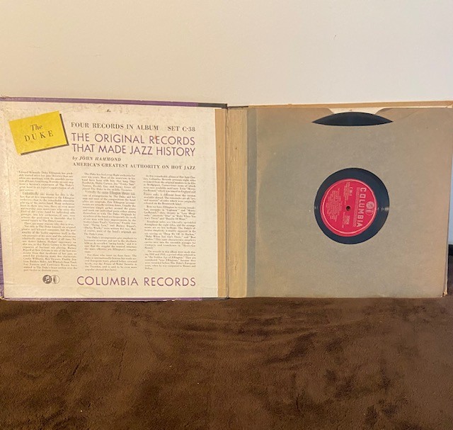 Rare Vintage Duke Ellington "The Duke" 4-Record 78 RPM Album Set - photo 2