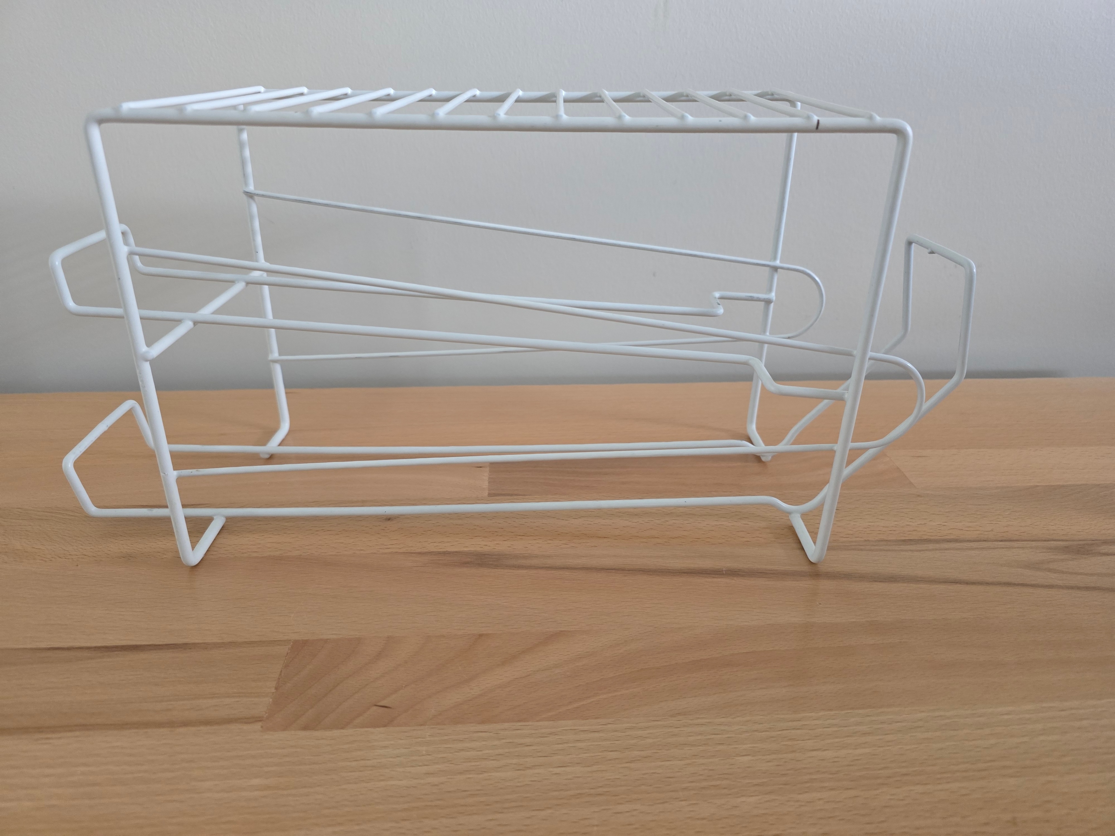 Soda Can Dispenser Organizer White for Pantry Refrigerator