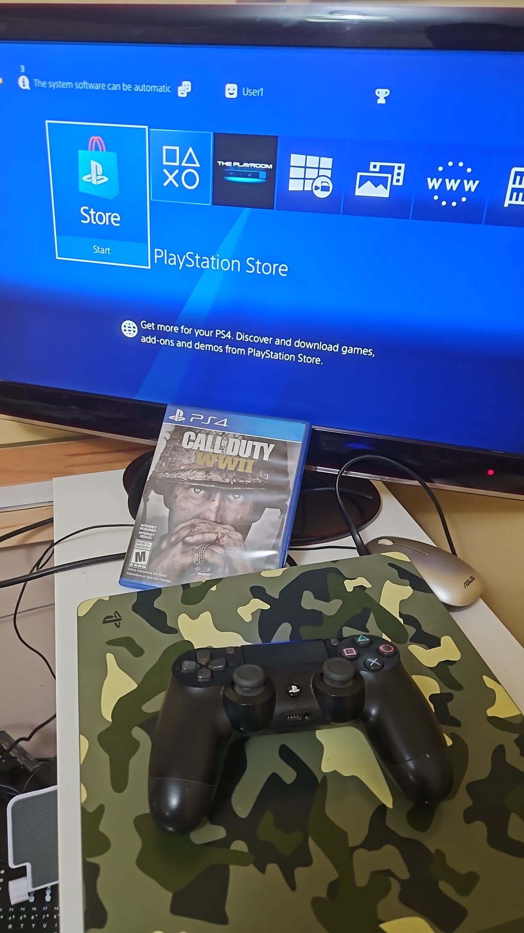 Playstation 4 CoD Camo Edition - photo 2