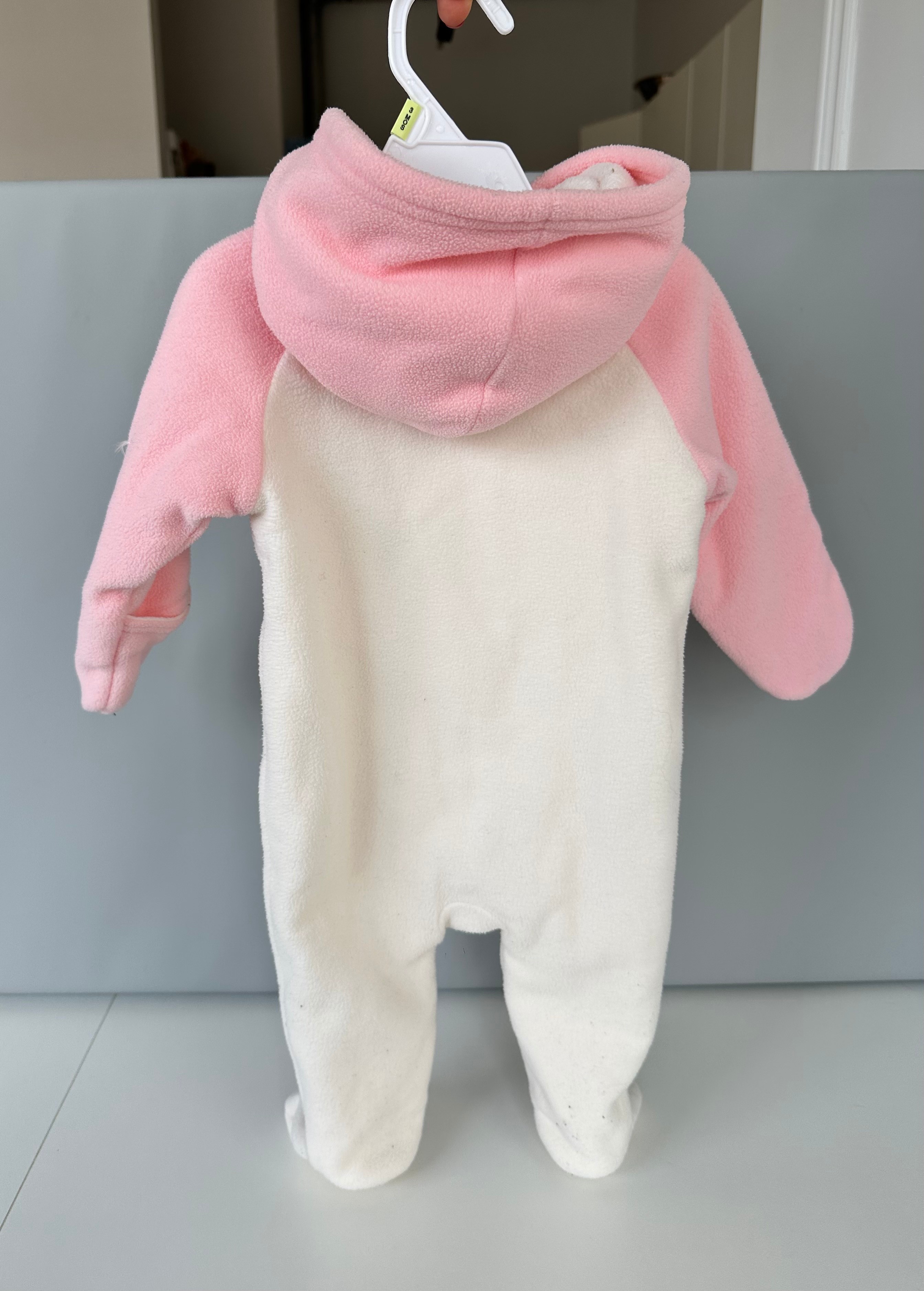 Baby Girl Winter Fleece Sleeper - Old Navy - 3-6 Months - photo 2