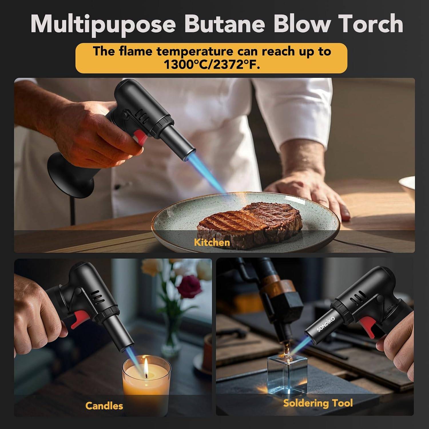Sondiko Refillable Blow Torch - photo 4