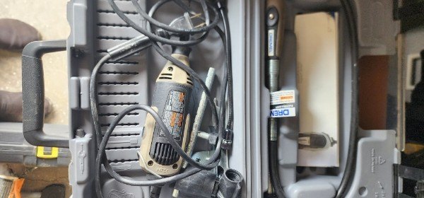 Dremel Rotary Tool with Accessories in Case