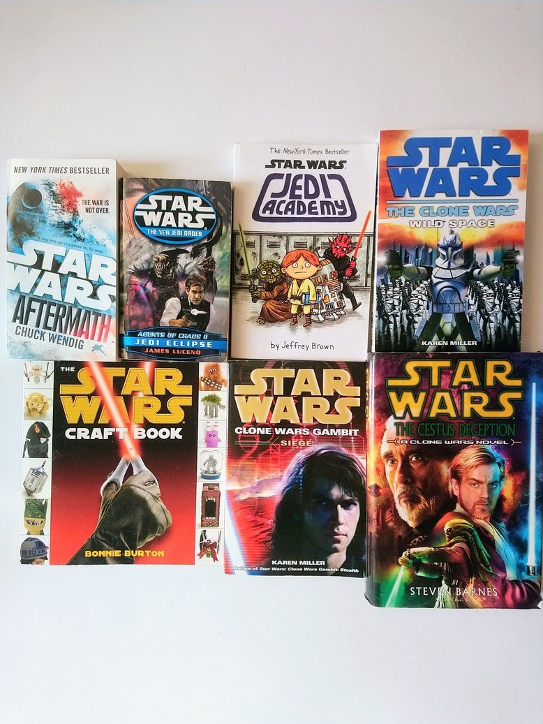 Star Wars book mix!!
