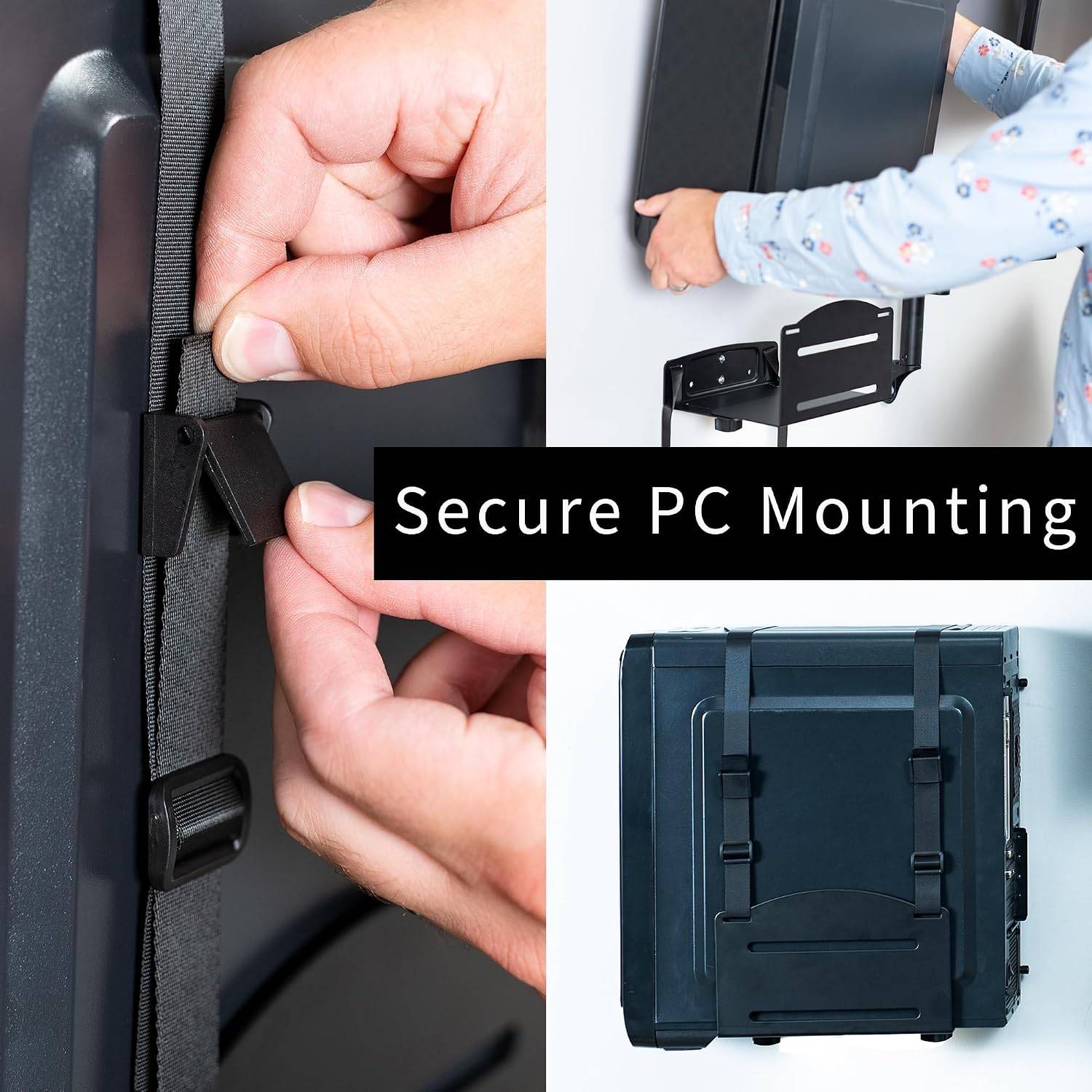 New VIVO Sit-Stand  Keyboard, Monitor, CPU Wall Mount - photo 5