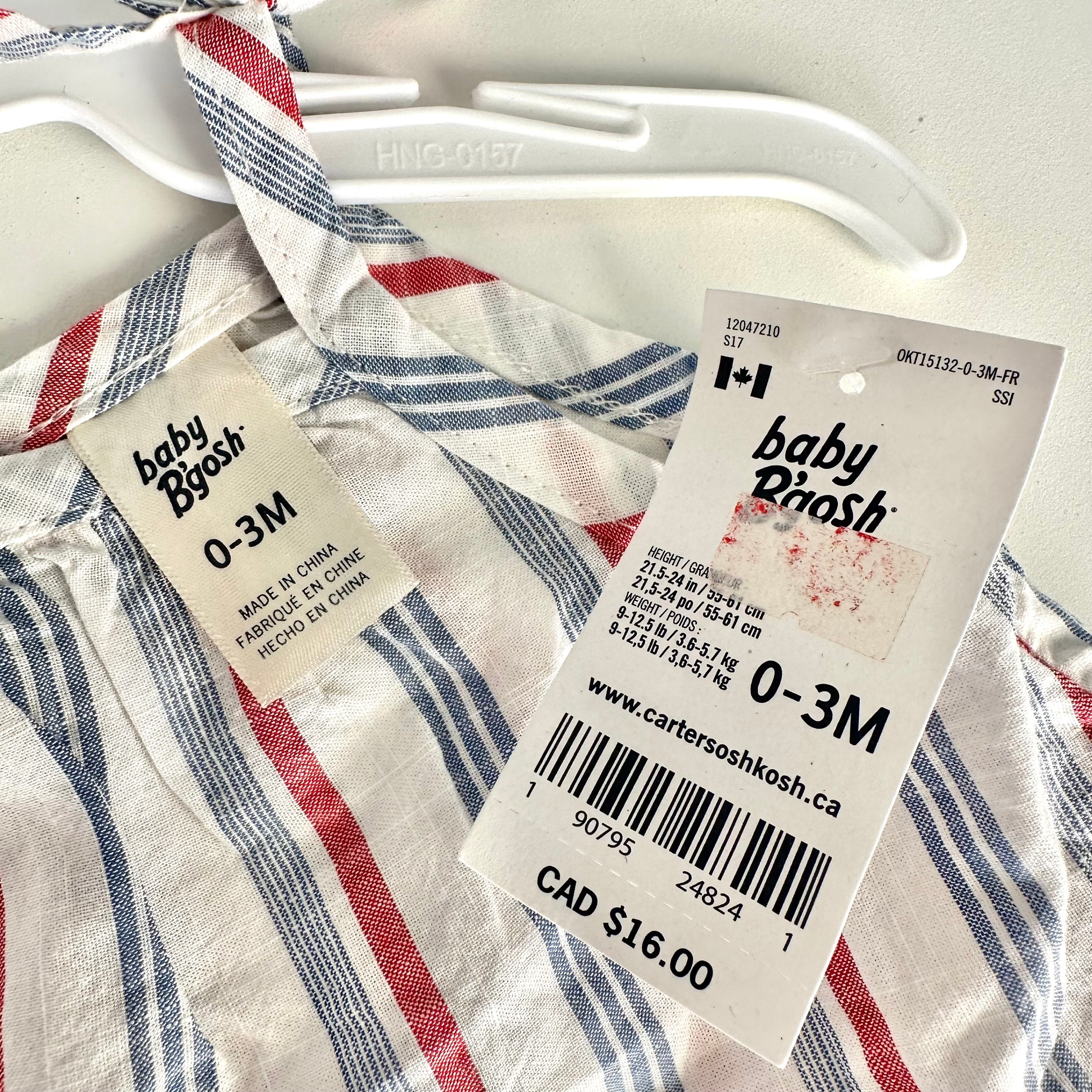 Baby Girl Summer Dress - Baby B'Gosh - 0-3 Months - photo 3