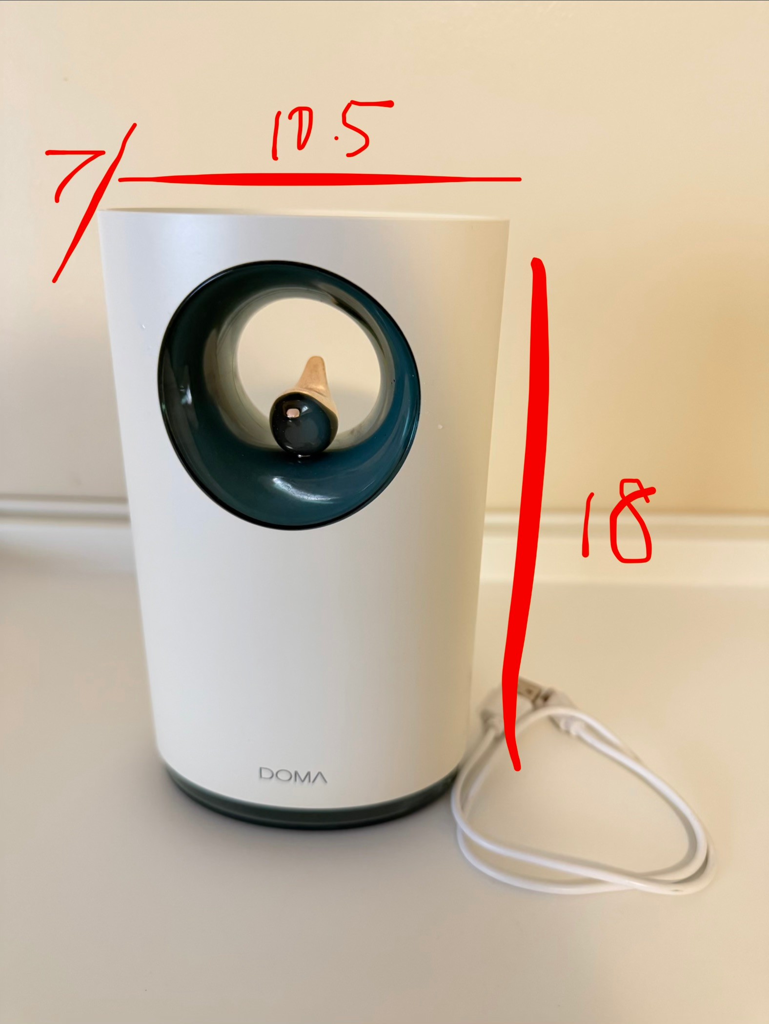 DOMA Humidifier with Bird Sound & LED Light / – USB Powered - photo 3