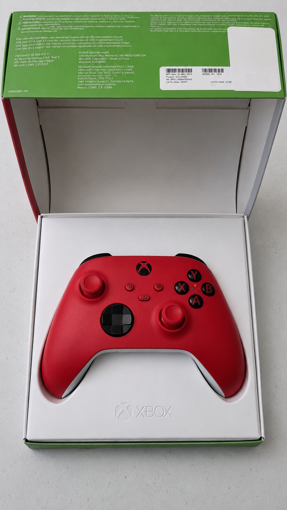 Xbox Wireless Controller (Pulse Red) – Excellent Condition - photo 3