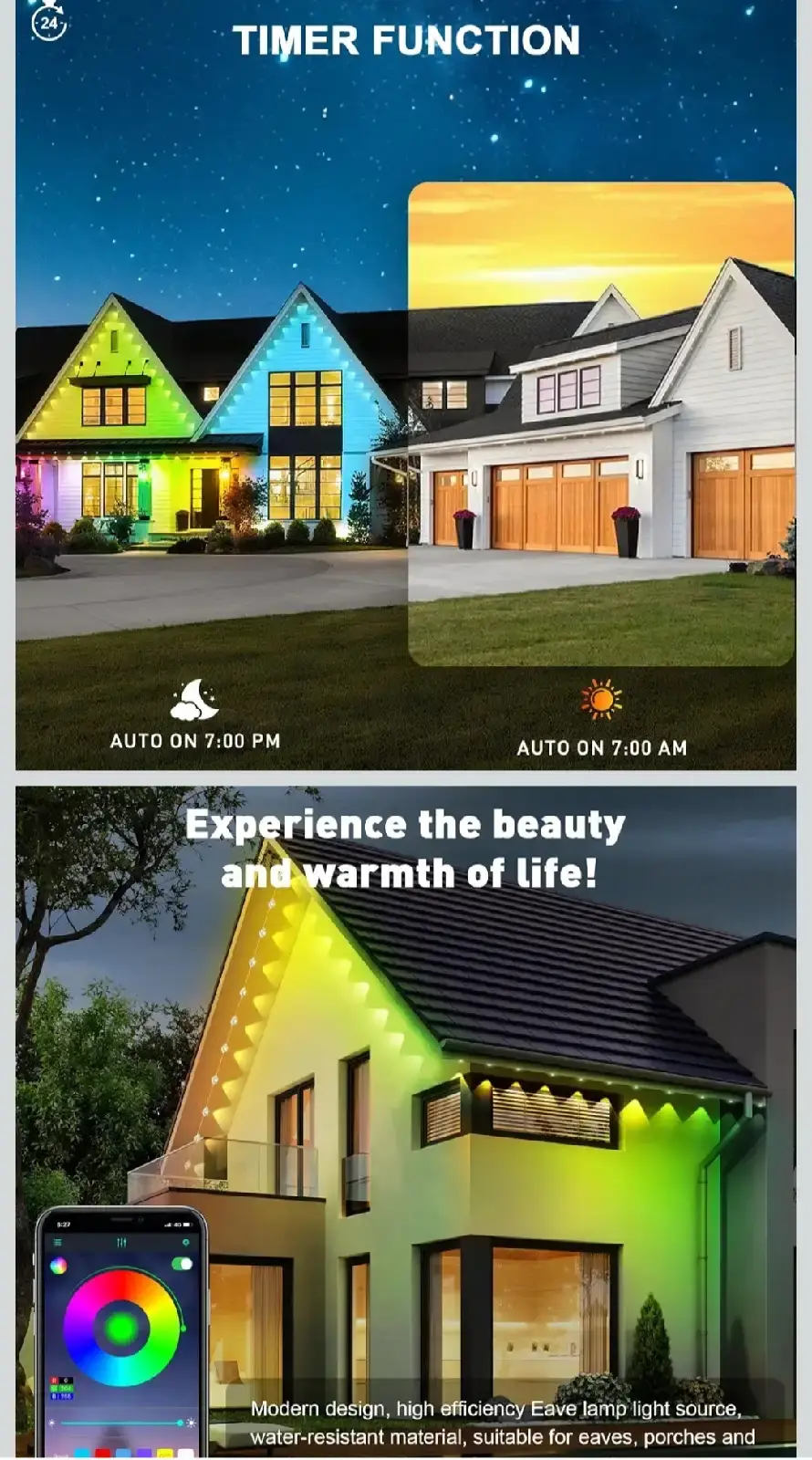CETELUMA 150FT Outdoor RGB Lights - photo 3